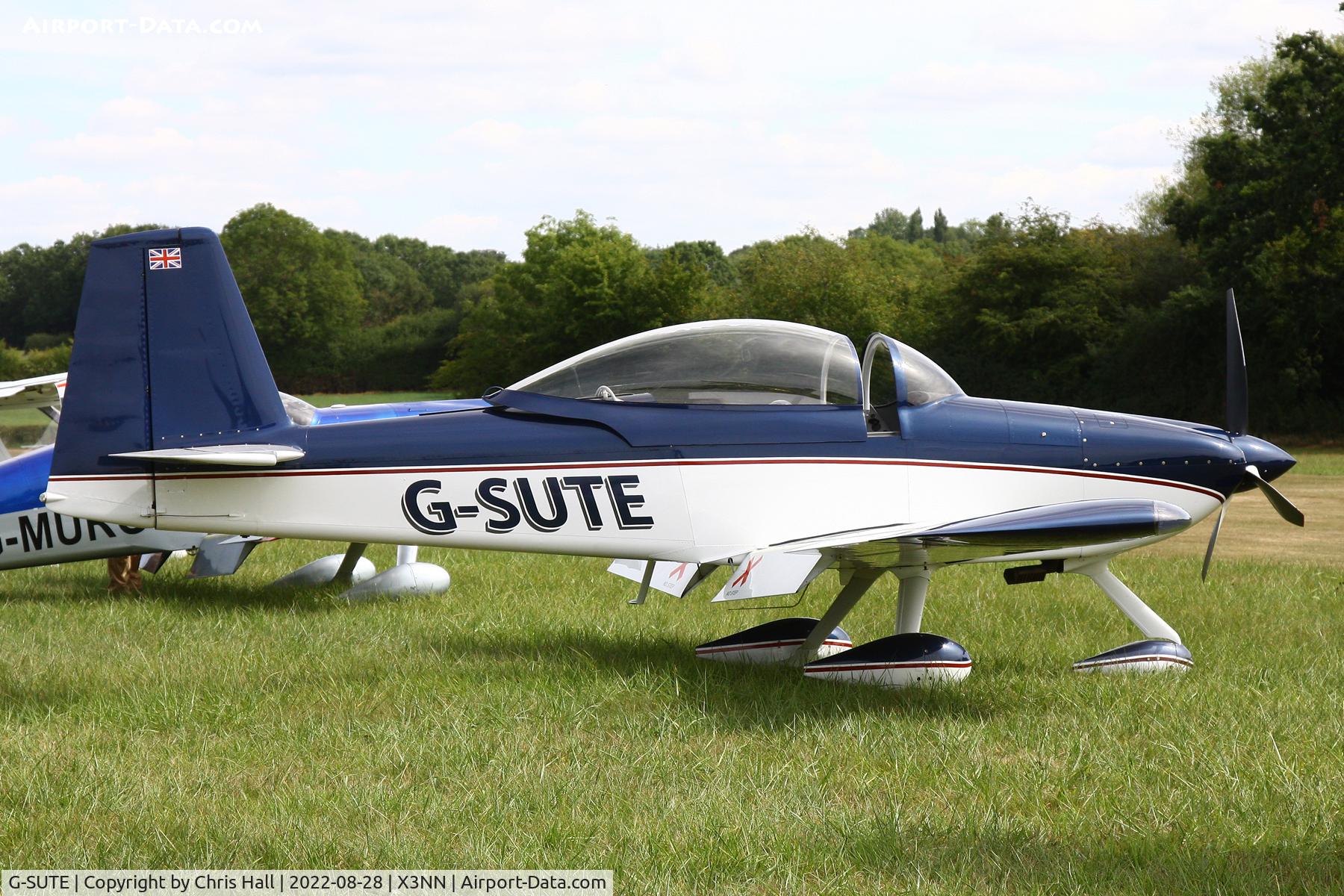 G-SUTE, 2013 Vans RV-8A C/N 83219, Stoke Golding Stakeout 2022