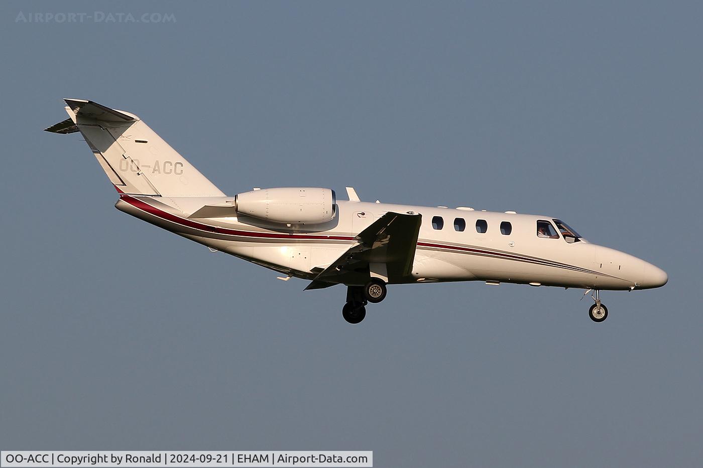 OO-ACC, 2008 Cessna 525A CitationJet CJ2+ C/N 525A-0431, at eham