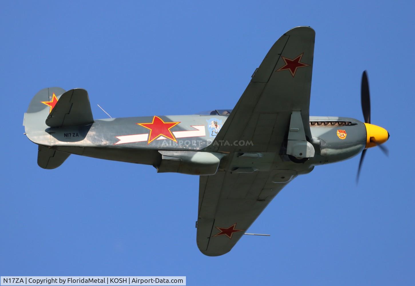 N17ZA, Yakovlev Yak-3M C/N 470102, Yak-3 zx 