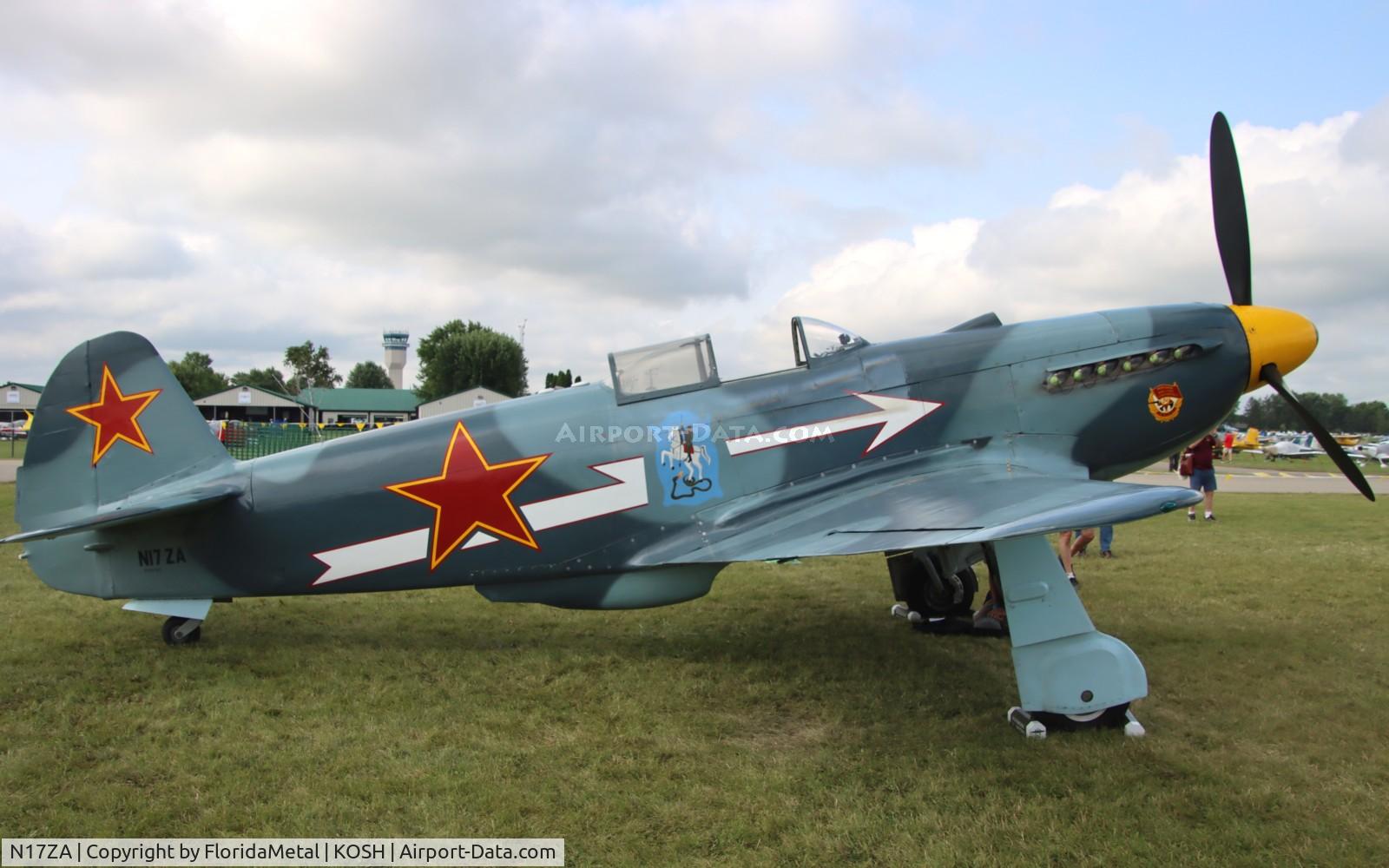 N17ZA, Yakovlev Yak-3M C/N 470102, Yak-3 zx 