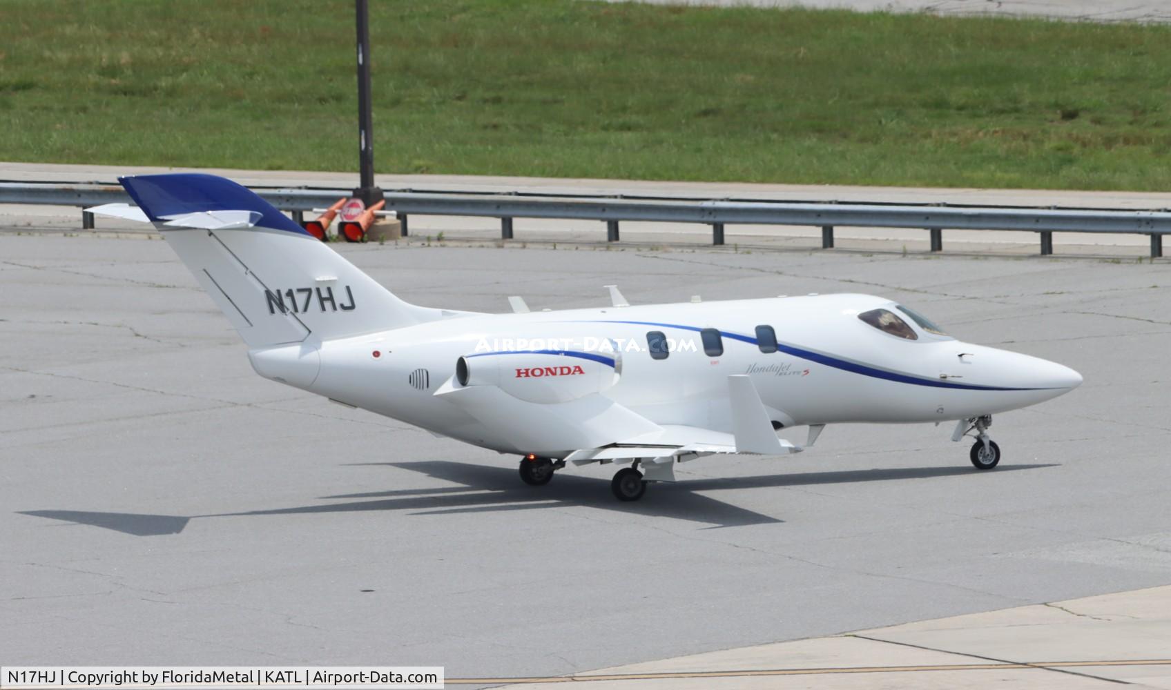 N17HJ, 2018 Honda Aircraft HA-420 C/N 42000128, Honda Jet HA-420 zx  atl-btr