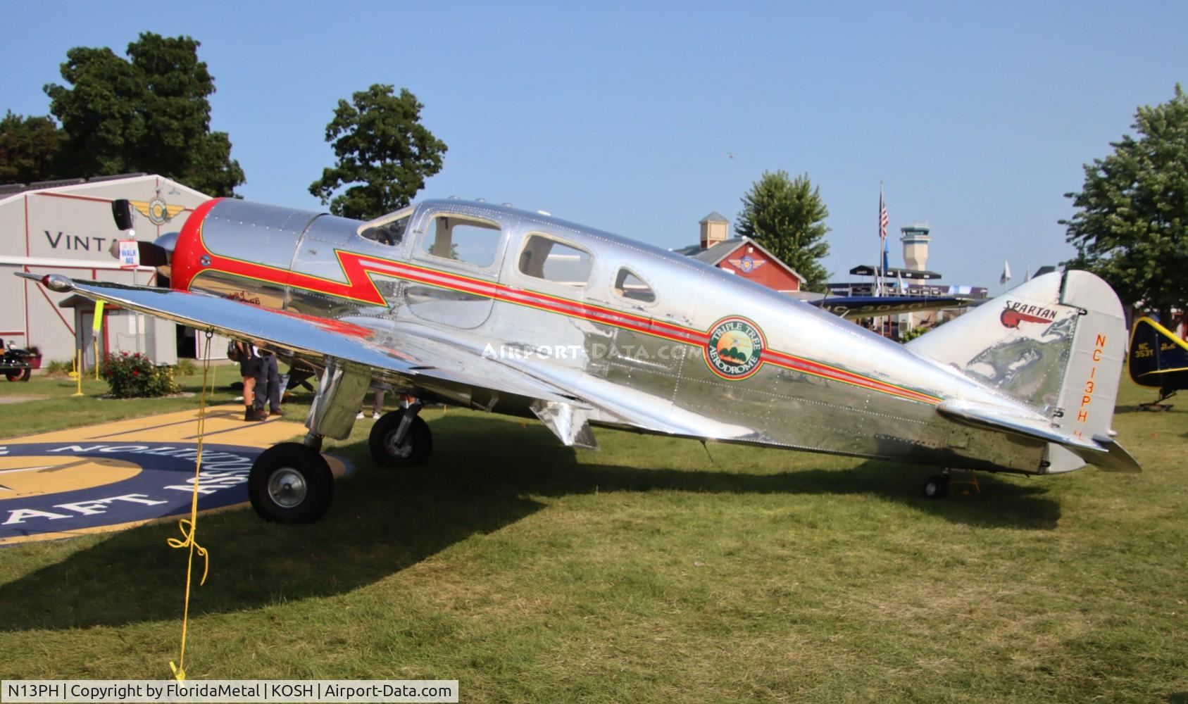 N13PH, 1938 Spartan 7W Executive C/N 13, Spartan 7W zx 