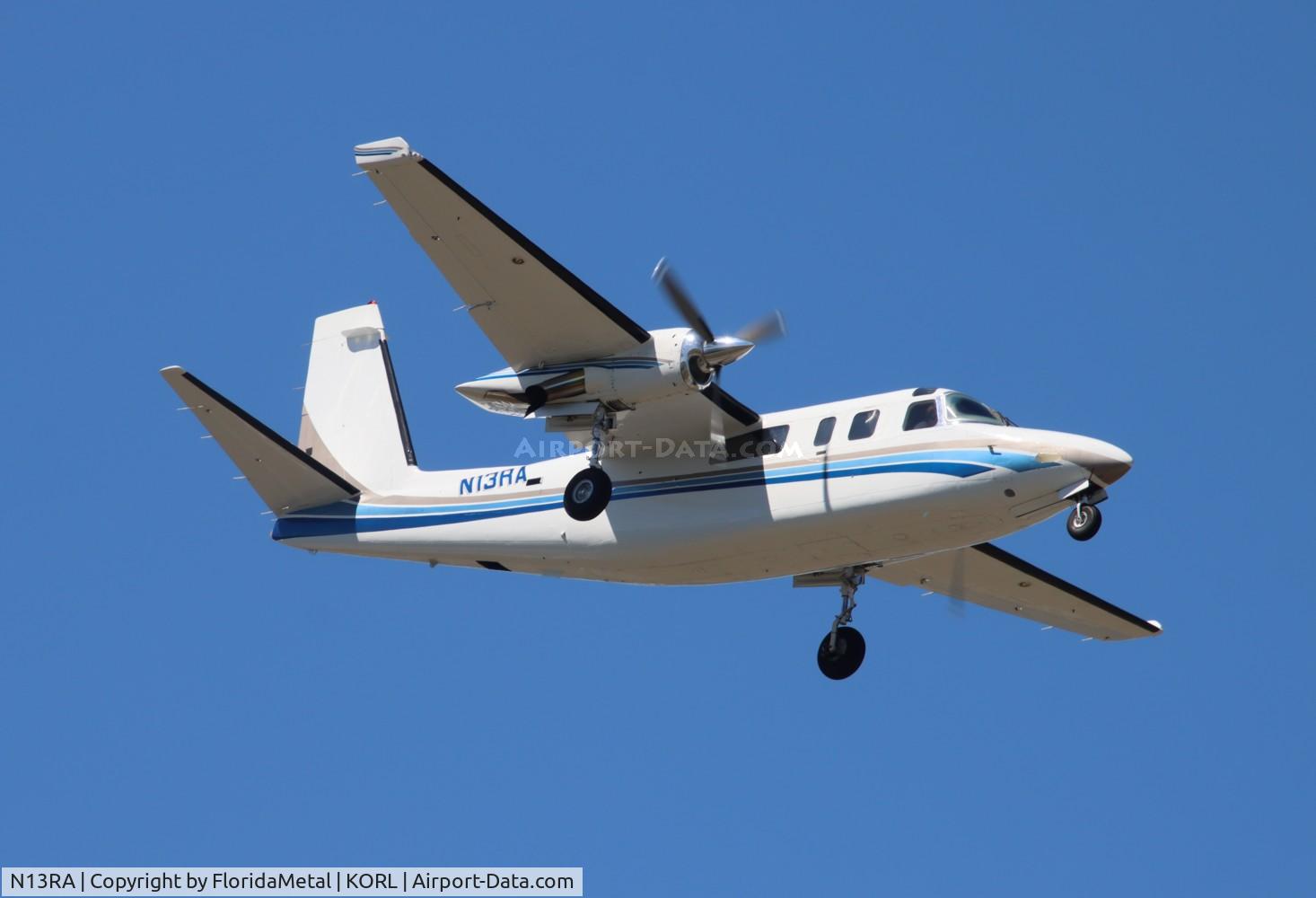 N13RA, 1975 Aero Commander 690A Turbo Commander C/N 11235, AC690A zx 