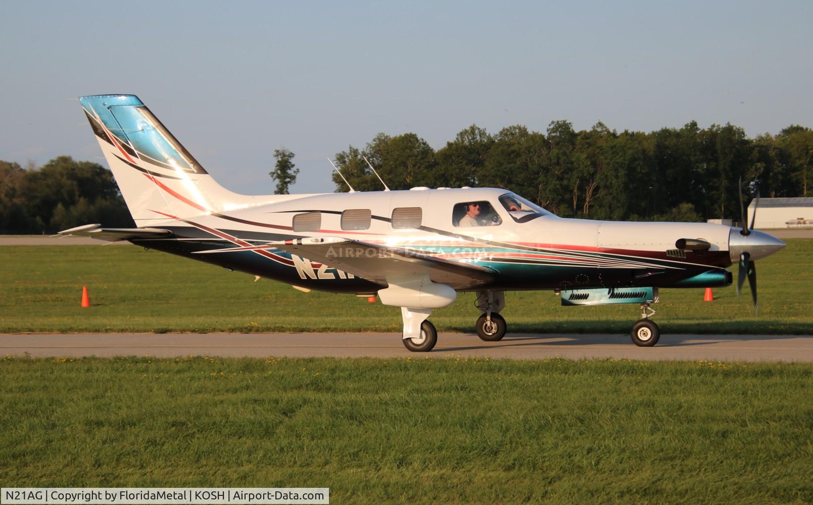 N21AG, 1997 Piper PA-46-350P Malibu Mirage C/N 4636106, PA-46-350P zx 