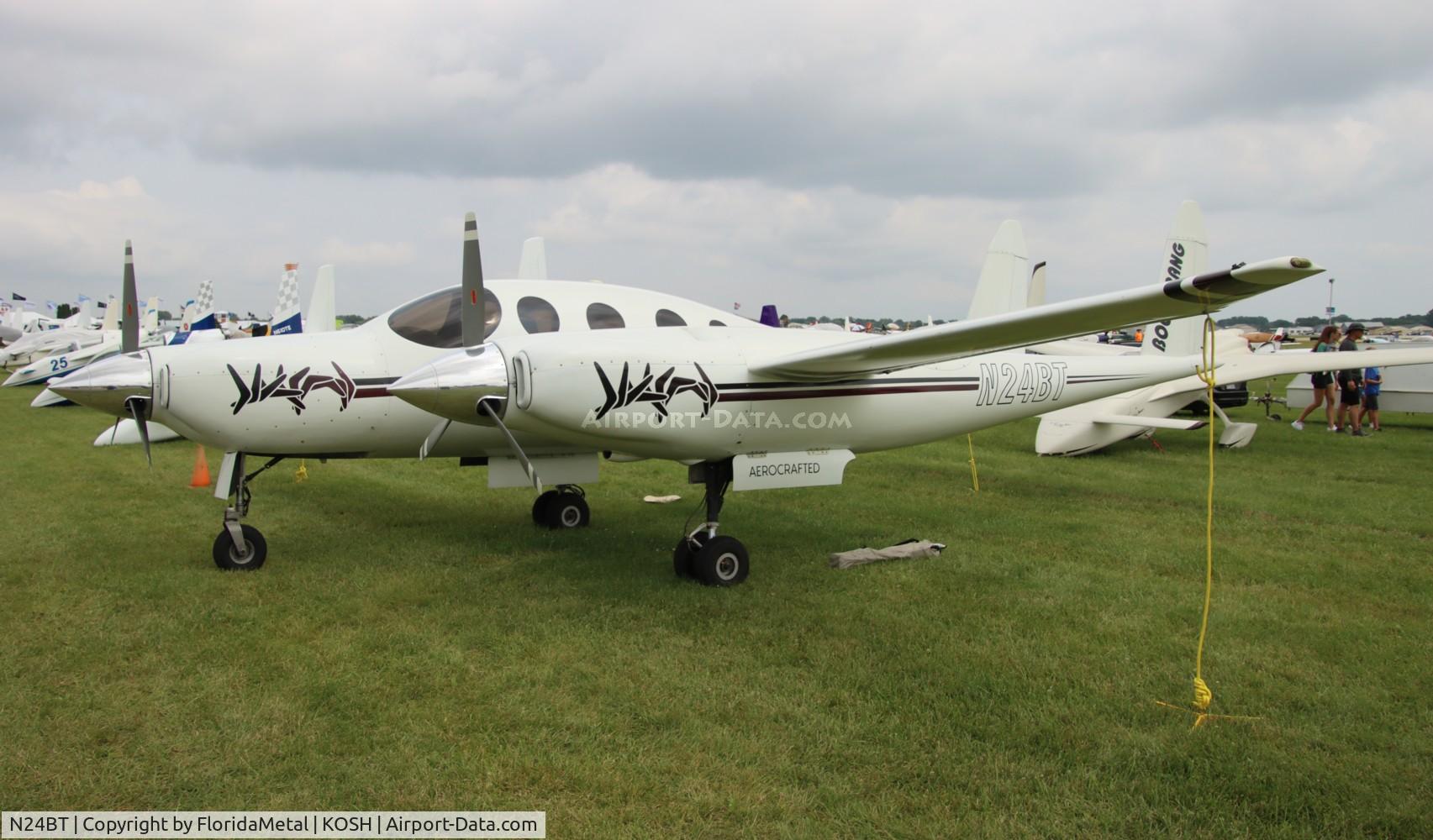 N24BT, 1996 Rutan Boomerang 202 C/N 001, Boomerang zx 
