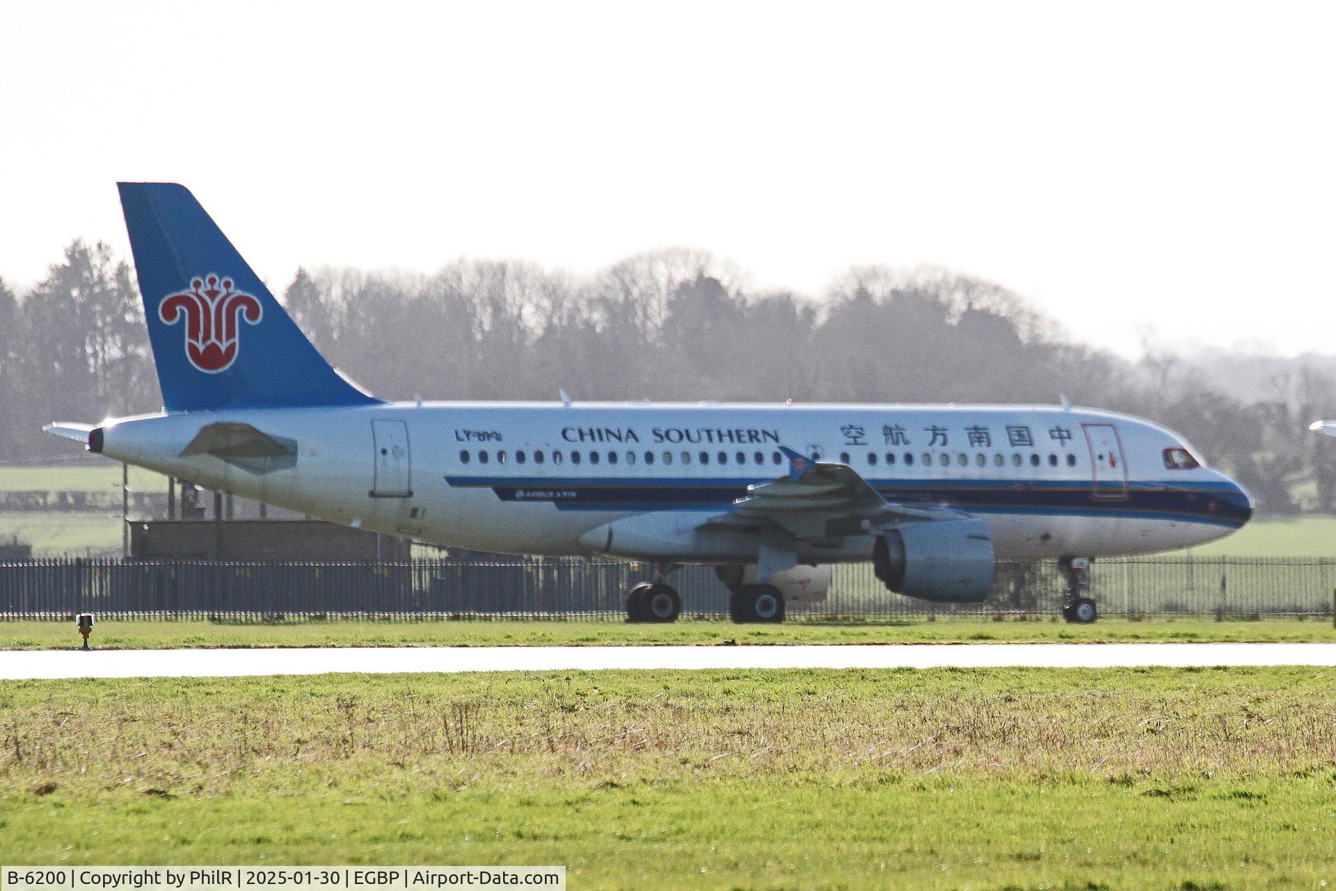 B-6200, 2005 Airbus A319-132 C/N 2519, Now registered LY-BPJ (B-6200) 2005 Airbus A319-115 China Southern Kemble