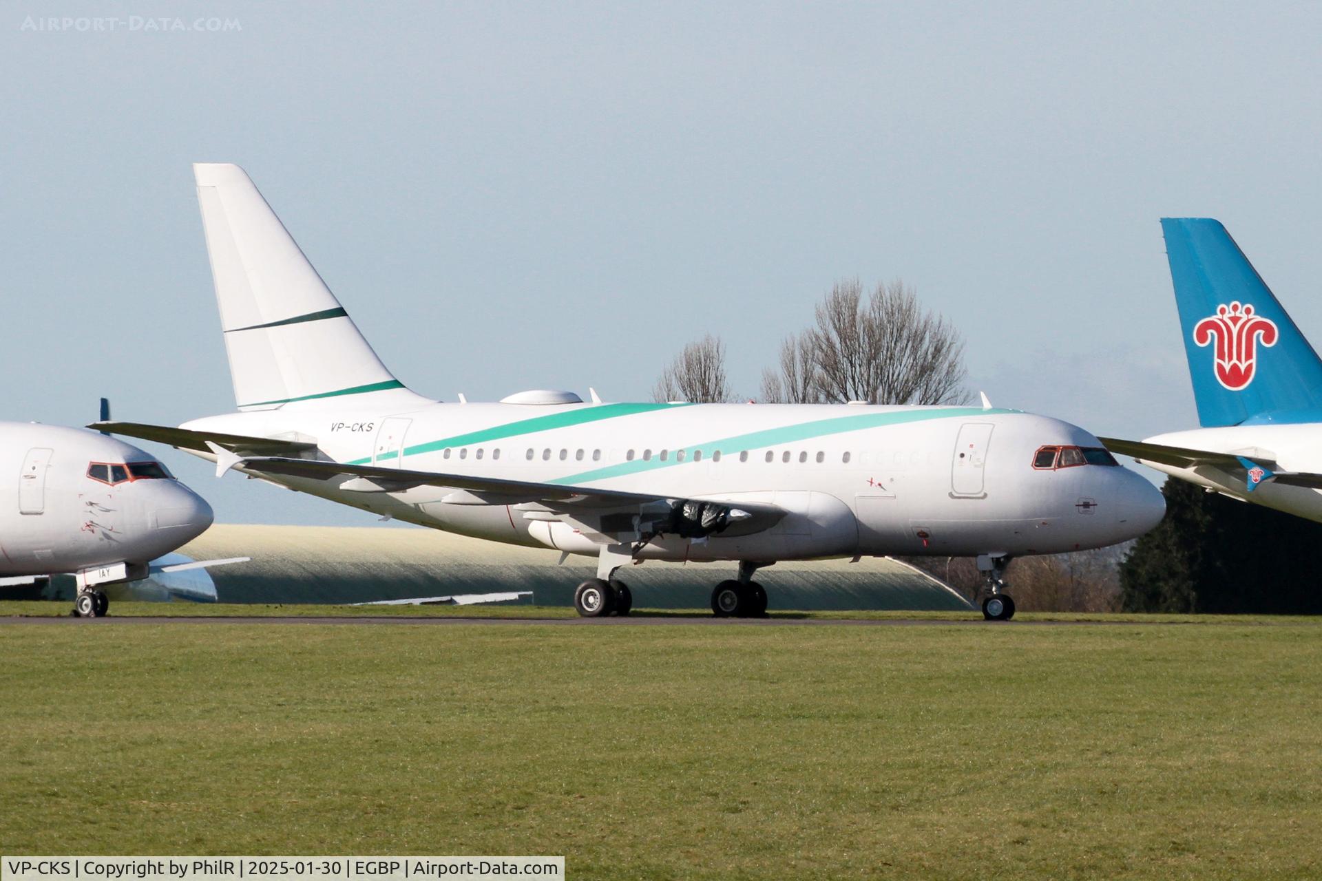 VP-CKS, 2007 Airbus A318-112CJ Elite C/N 3238, VP-CKS 2007 Airbus A318-112 ACJ Elite Kalair International Kemble