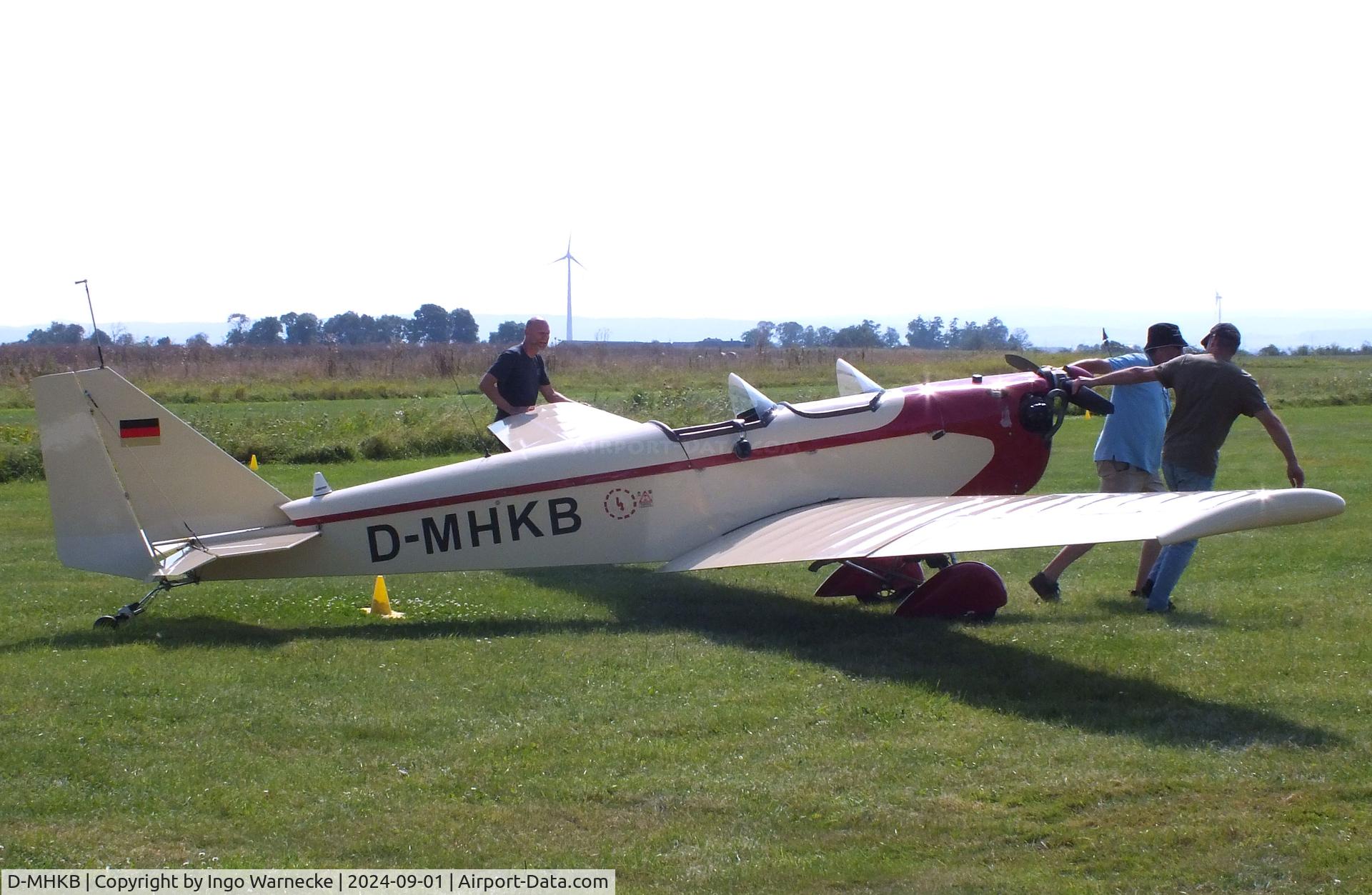D-MHKB, WDFL Dallach Sunrise IIA C/N 021, Dallach Sunrise IIA at the 2024 Flugplatz-Wiesenfest airfield display at Weilerswist-Müggenhausen ultralight airfield