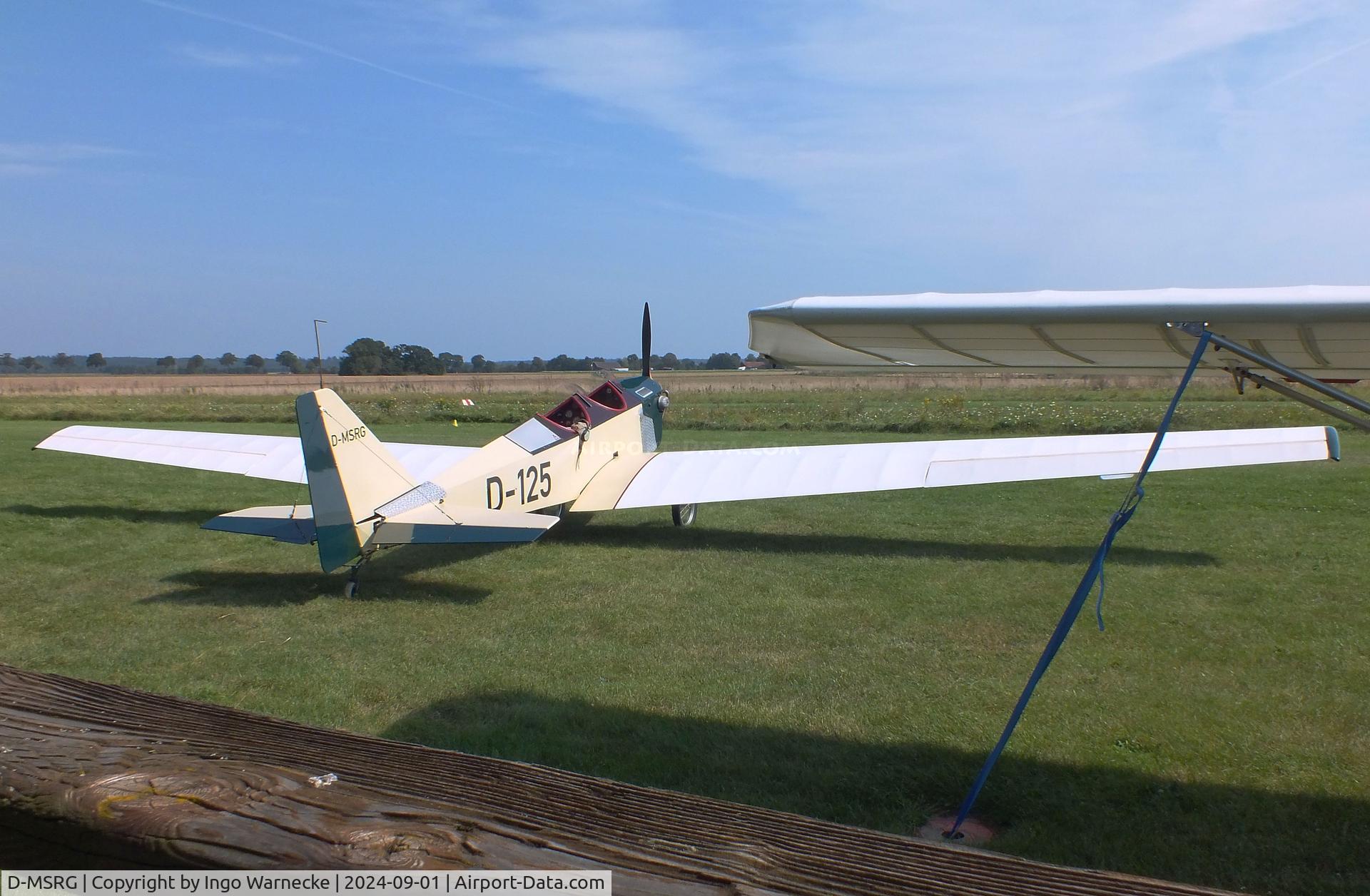 D-MSRG, WDFL Dallach Sunrise IIA C/N 025, Dallach Sunrise IIA at the 2024 Flugplatz-Wiesenfest airfield display at Weilerswist-Müggenhausen ultralight airfield