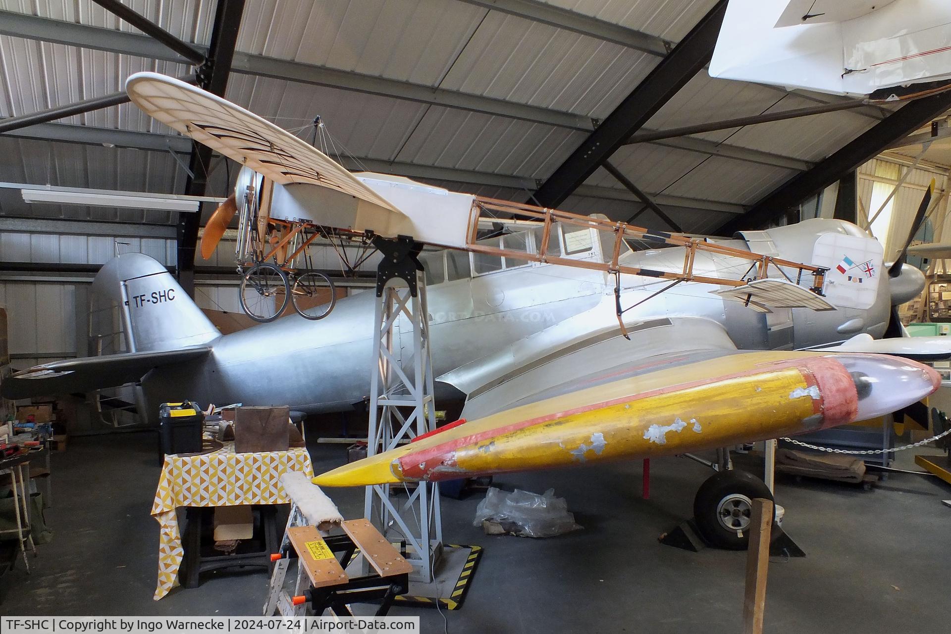 TF-SHC, 1943 Miles M.25 Martinet TT.1 C/N MS902, Miles M.25 Martinet TT1 being restored (minus engine) at the Museum of Berkshire Aviation, Woodley