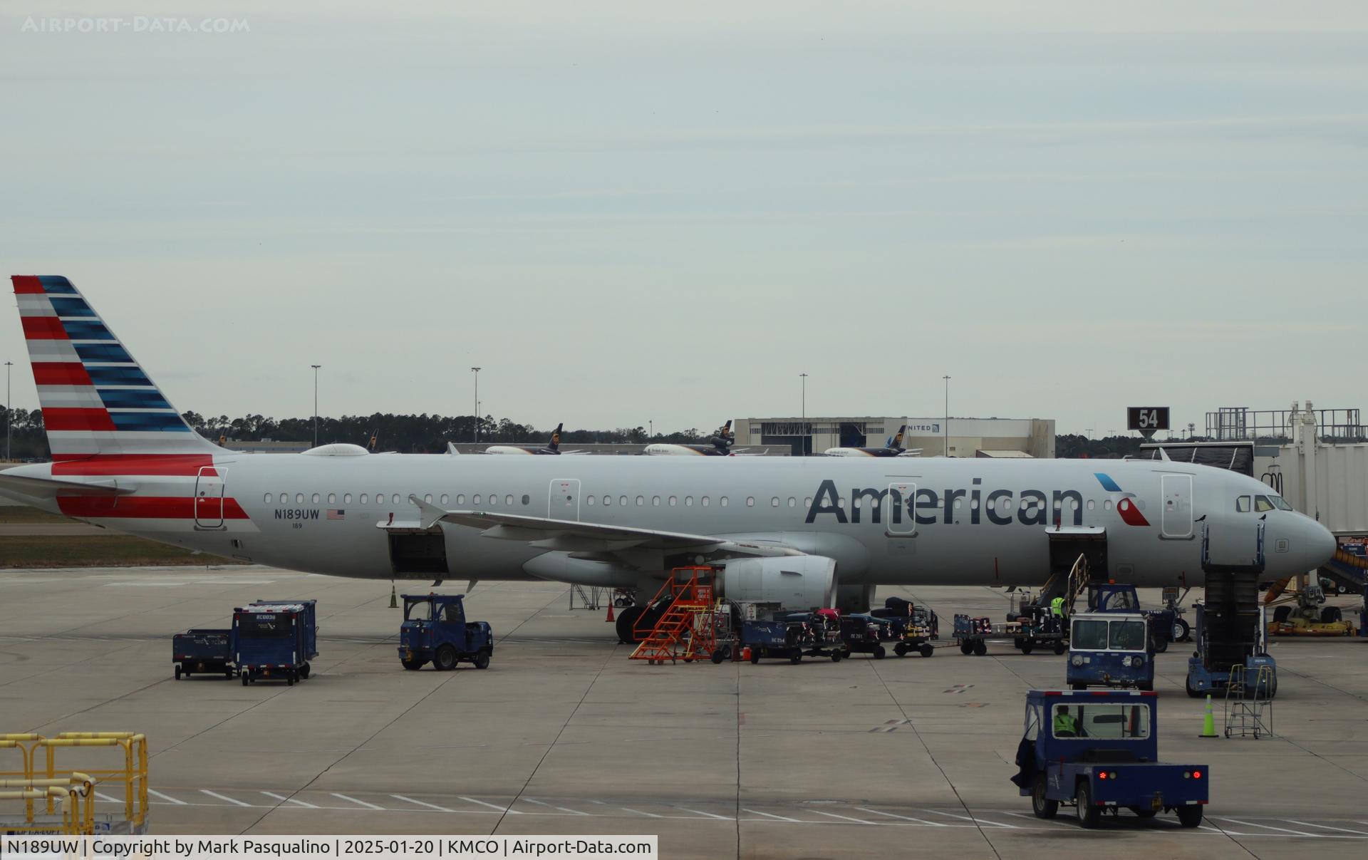 N189UW, 2001 Airbus A321-211 C/N 1425, Airbus A321-211