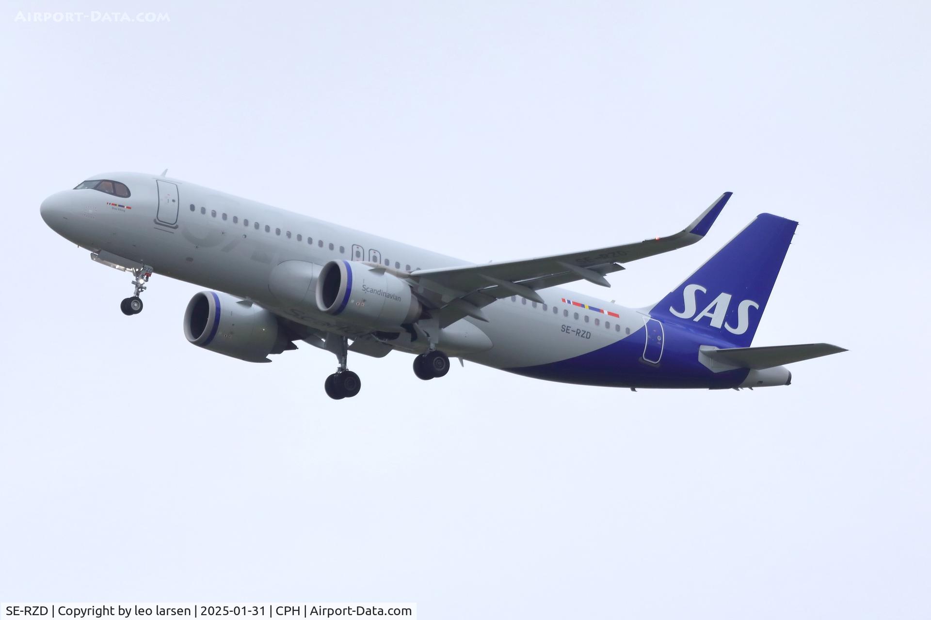 SE-RZD, 2024 Airbus A320-251N C/N 12110, Copenhagen 31.1.2025