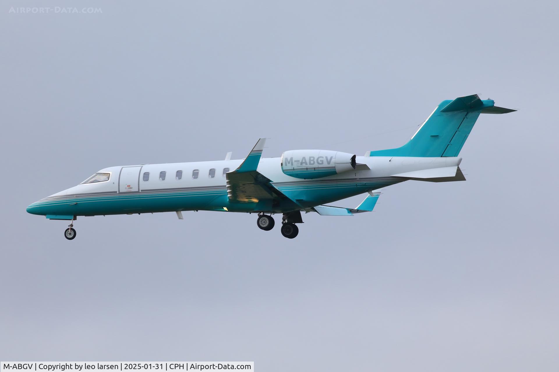 M-ABGV, 2011 Learjet 45 C/N 421, Copenhagen 31.1.2025