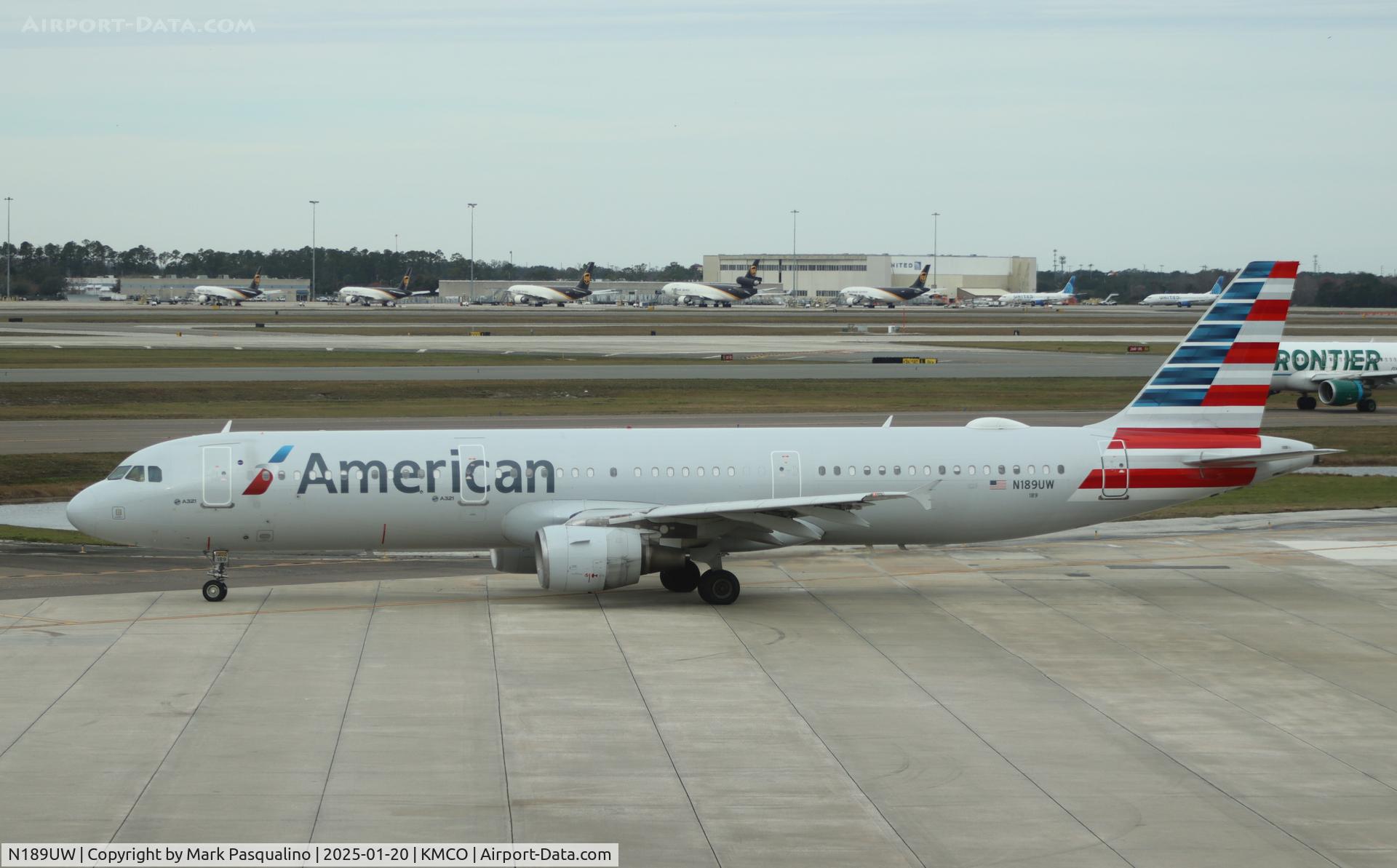 N189UW, 2001 Airbus A321-211 C/N 1425, Airbus A321-211