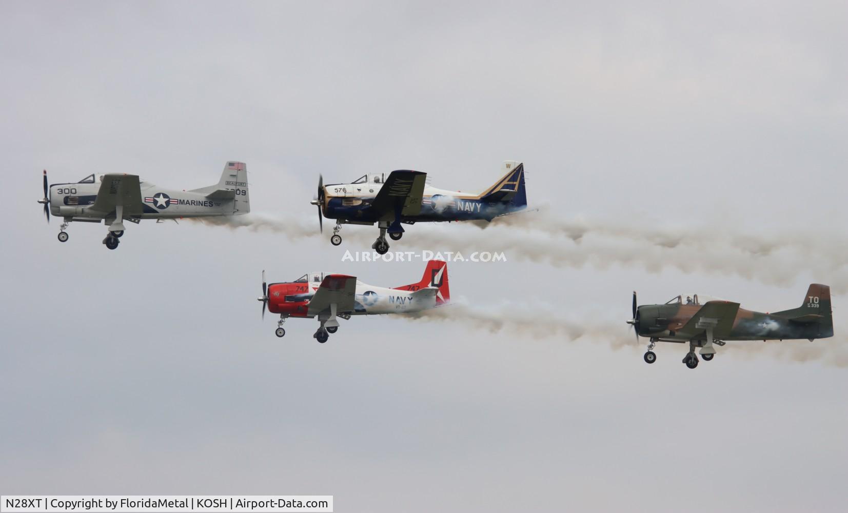 N28XT, 1958 North American T-28B Trojan C/N 200-410 (138339), OSH 2024 zx