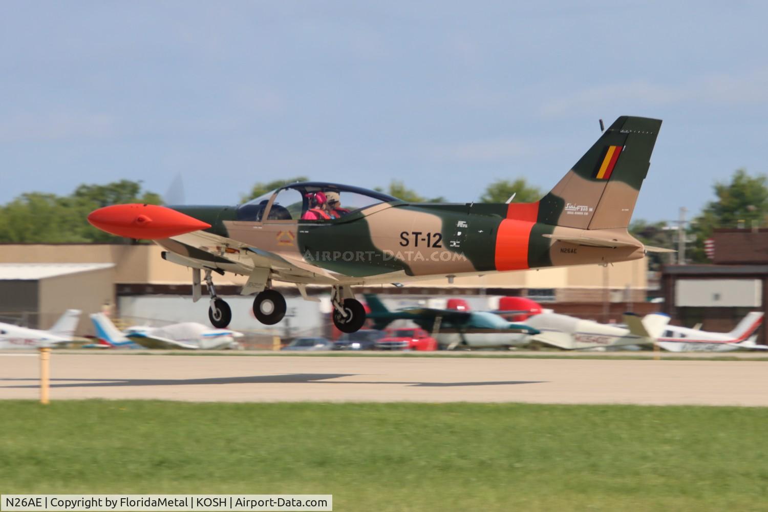 N26AE, 1976 SIAI-Marchetti SF-260B C/N 230/21-06, SF-260 zx
