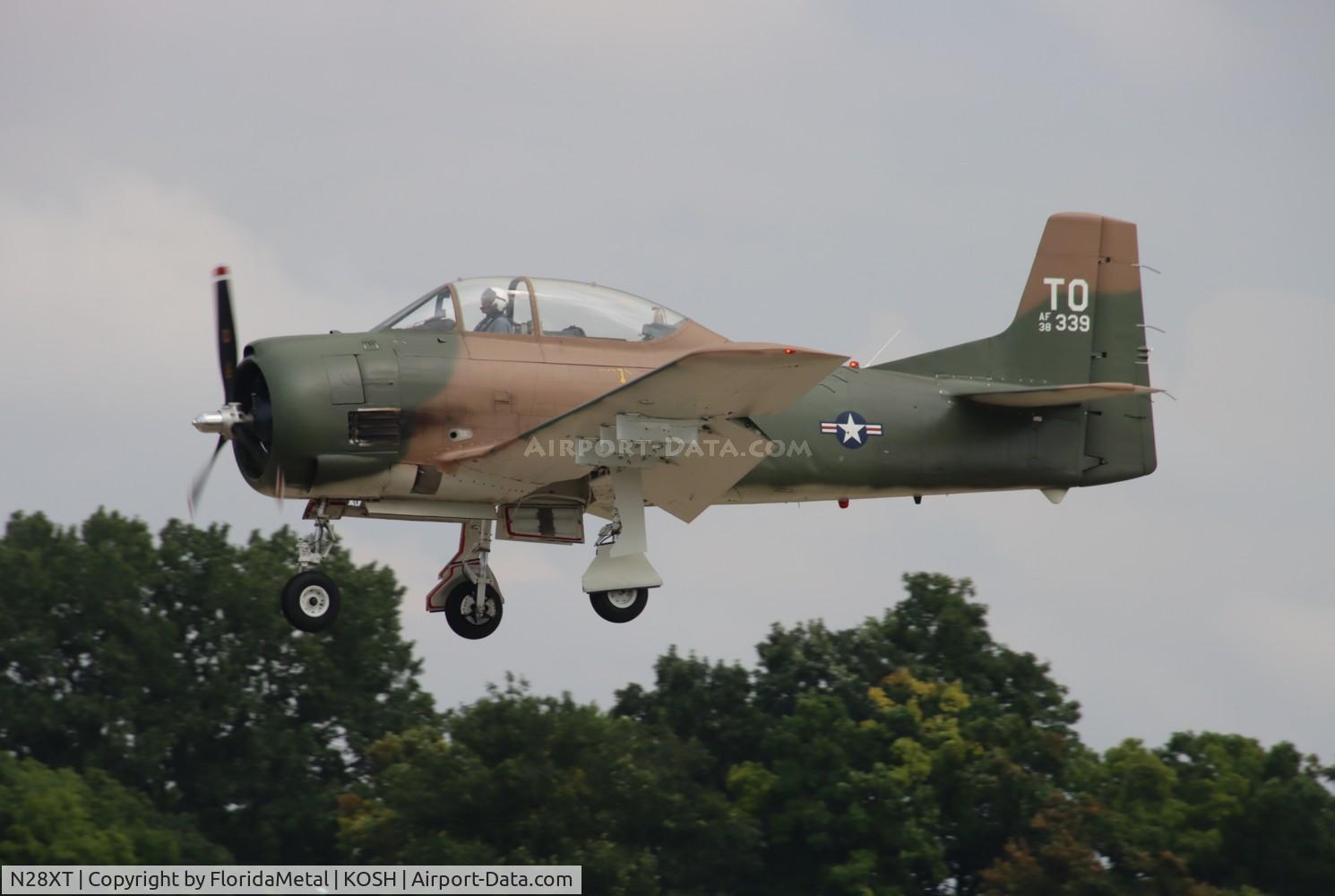 N28XT, 1958 North American T-28B Trojan C/N 200-410 (138339), T-28 zx 