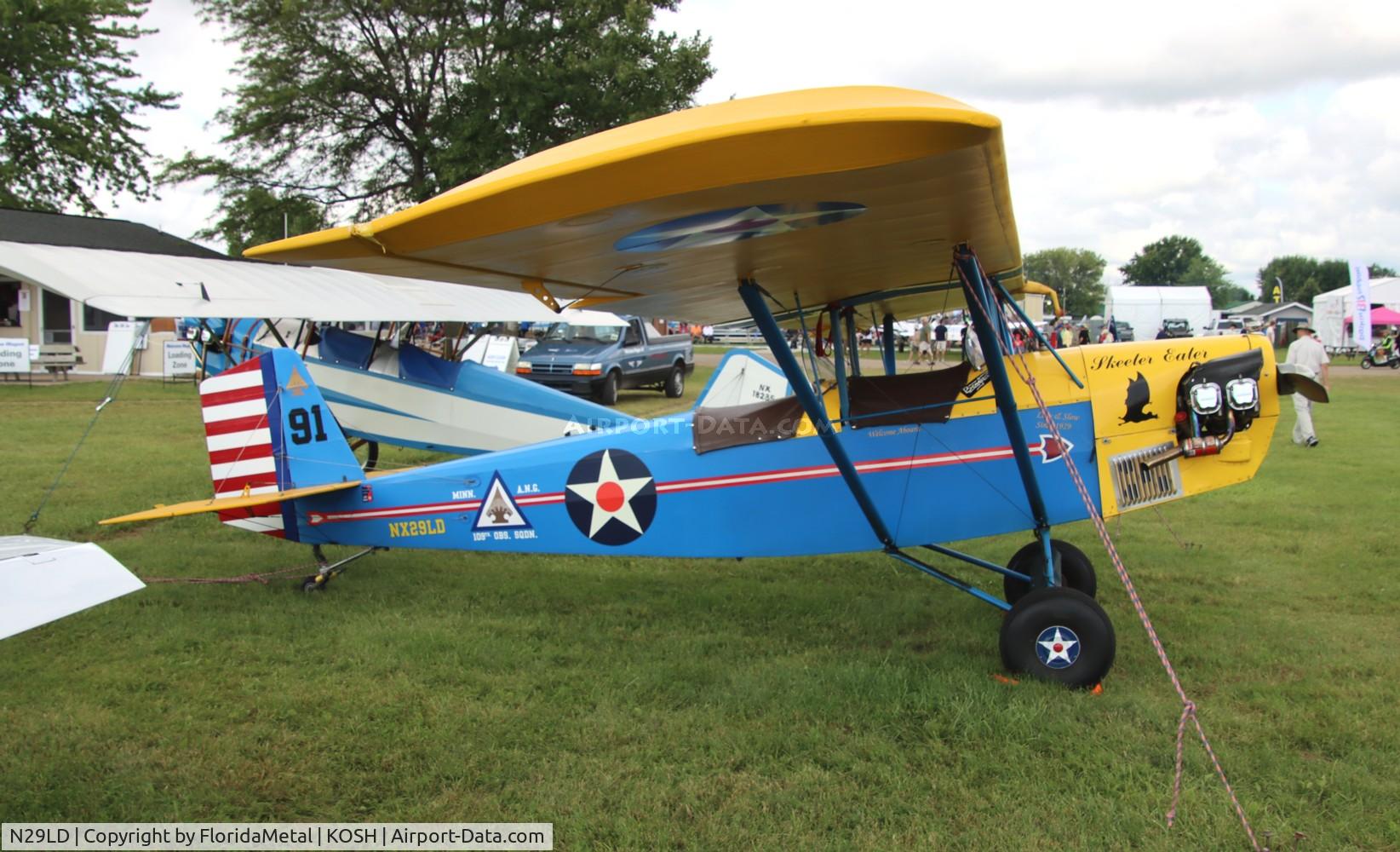 N29LD, 1988 Pietenpol Air Camper C/N D-193, Air Camper zx