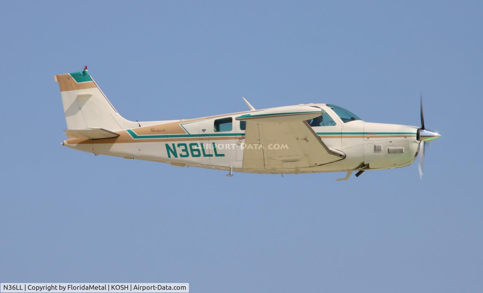 N36LL, 1980 Beech A36TC Bonanza 36 C/N EA-155, A36 Bonanza zx 