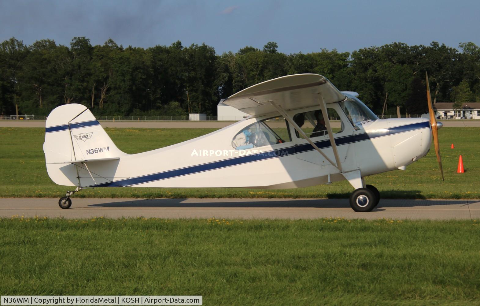 N36WM, Aeronca 7AC Champion C/N 7AC1837, Aeronca 7AC zx 