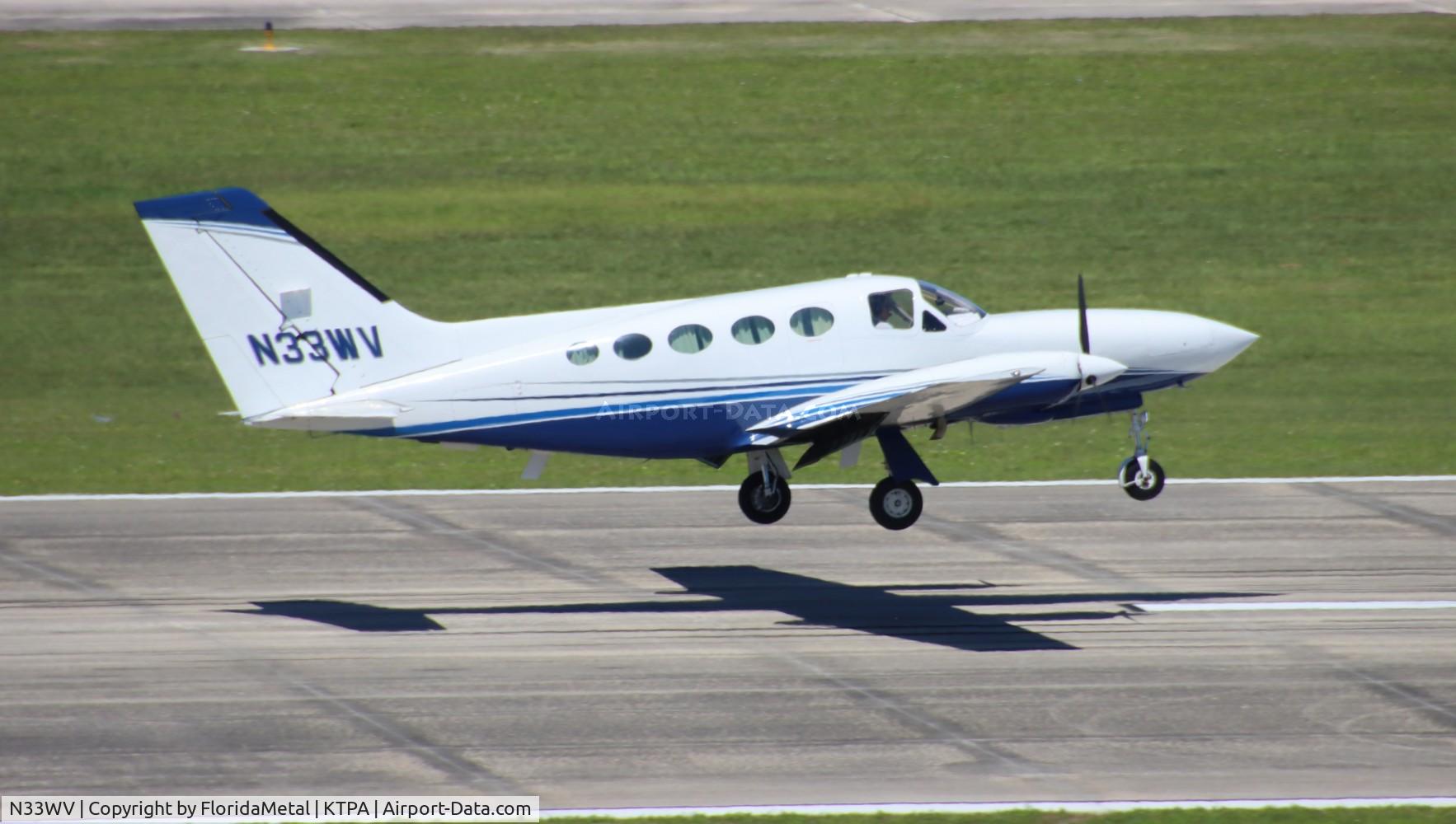 N33WV, 1978 Cessna 414A Chancellor C/N 414A0082, C414 zx orl-tpa 