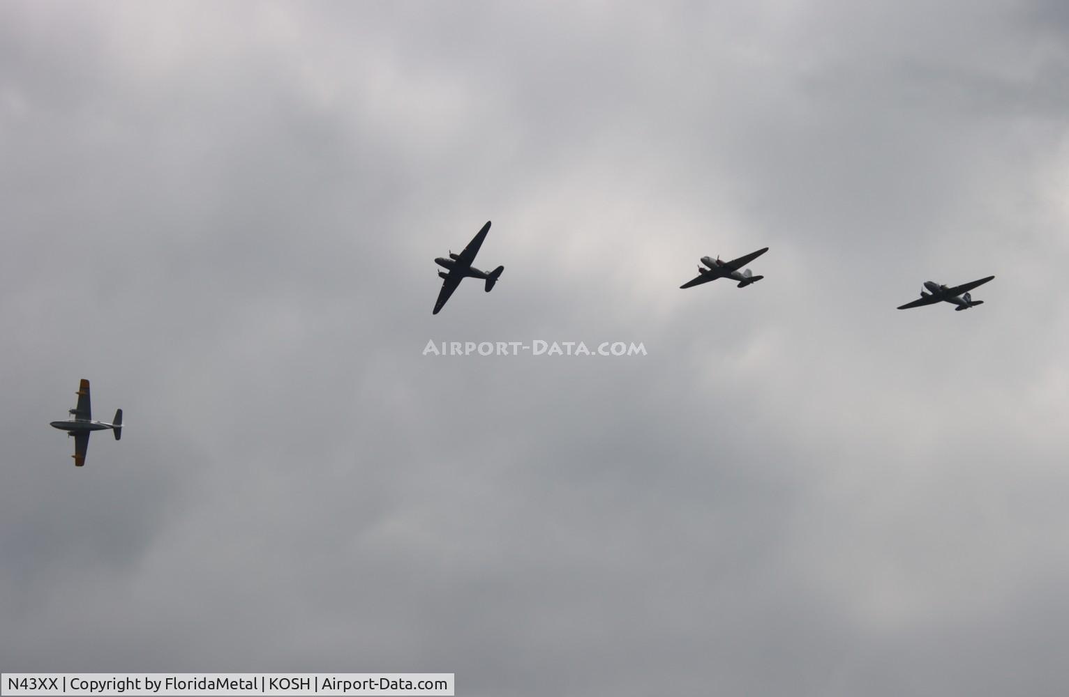 N43XX, 1943 Douglas DC-3A-S1C3G (C-53D) C/N 11665, OSH 2024 zx 
