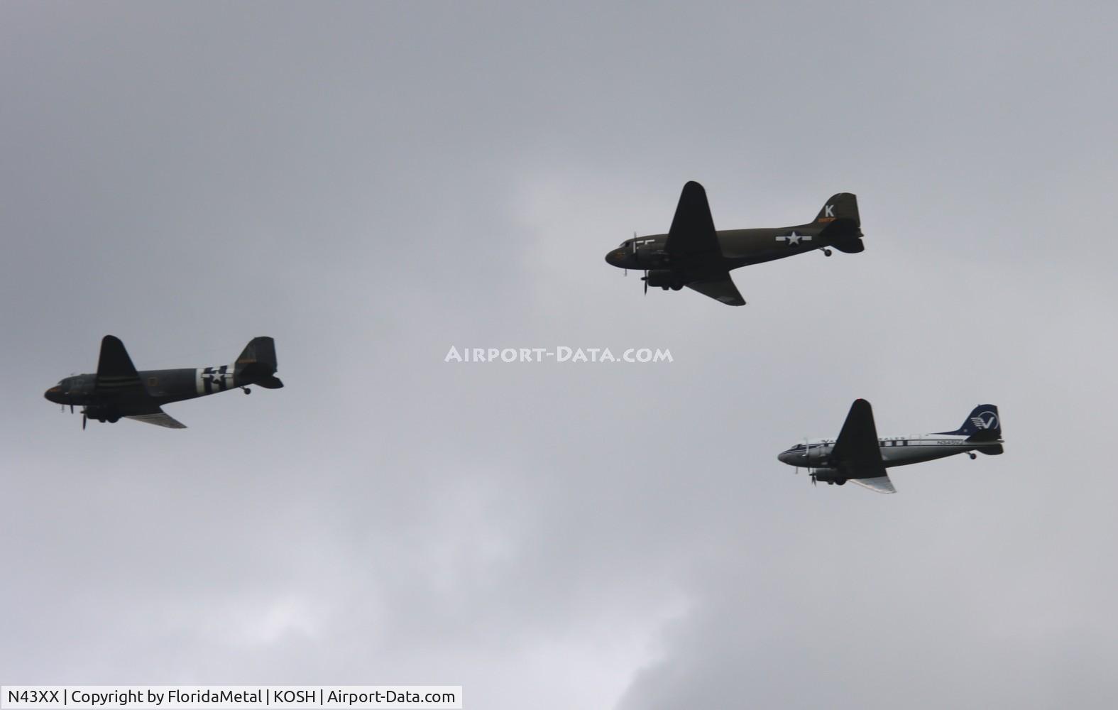 N43XX, 1943 Douglas DC-3A-S1C3G (C-53D) C/N 11665, OSH 2024 zx 