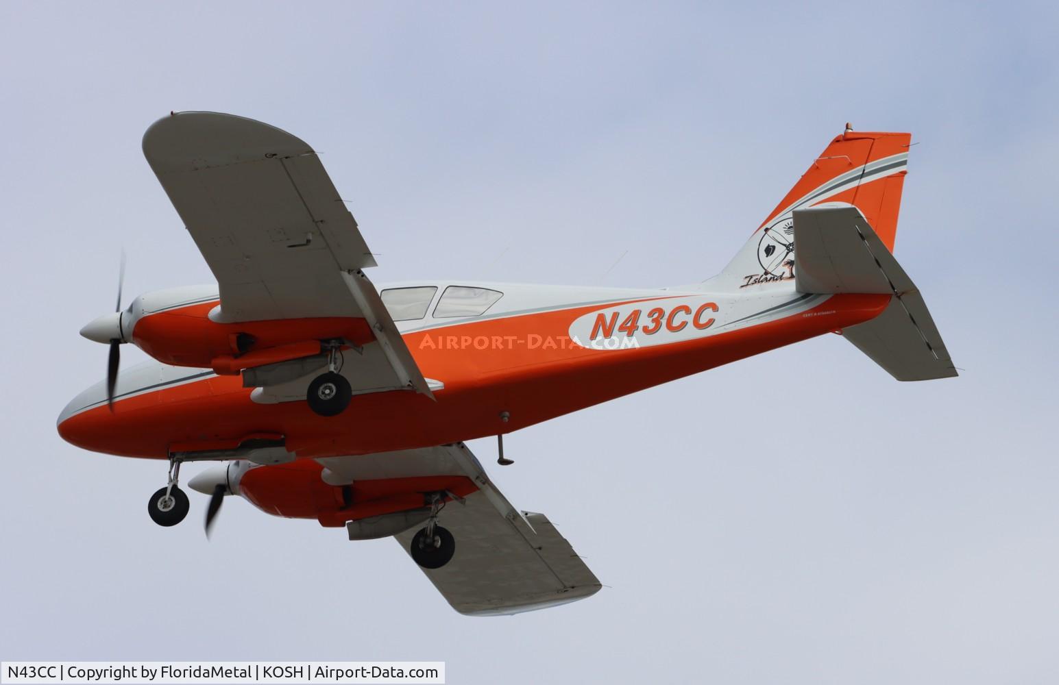 N43CC, 1965 Piper PA-23-250 C/N 27-2820, PA-23 Aztec zx 