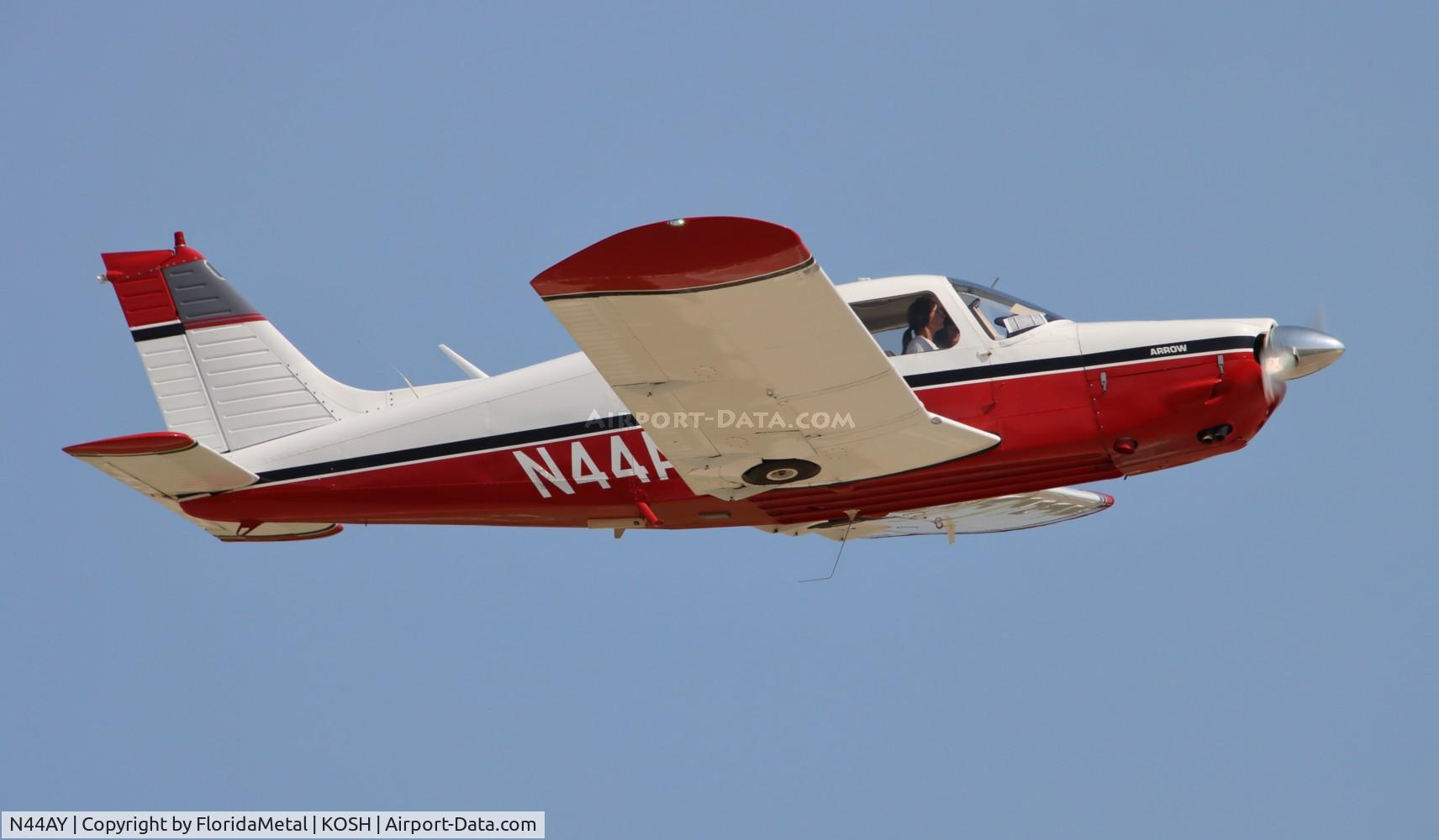 N44AY, 1974 Piper PA-28R-200 Cherokee Arrow C/N 28R-7535012, PA-28R-200 zx 