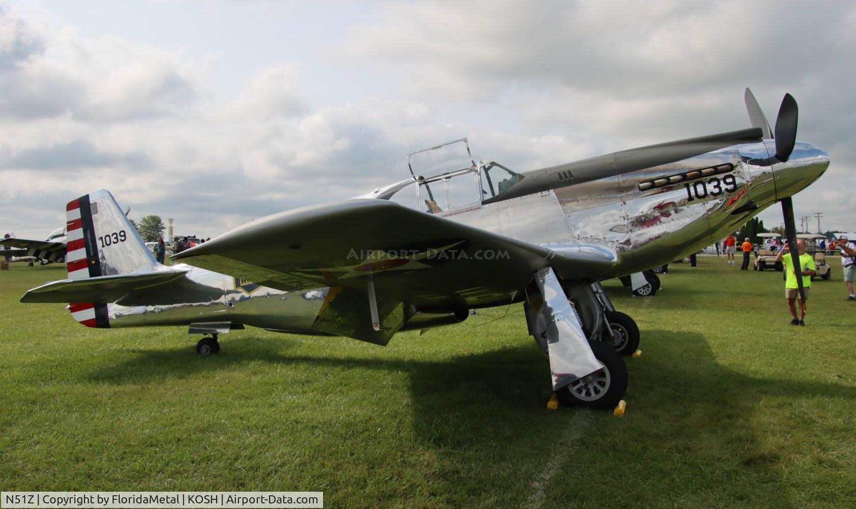 N51Z, 1985 North American P-51A-1NA Mustang C/N 99-22109, P-51A zx 
