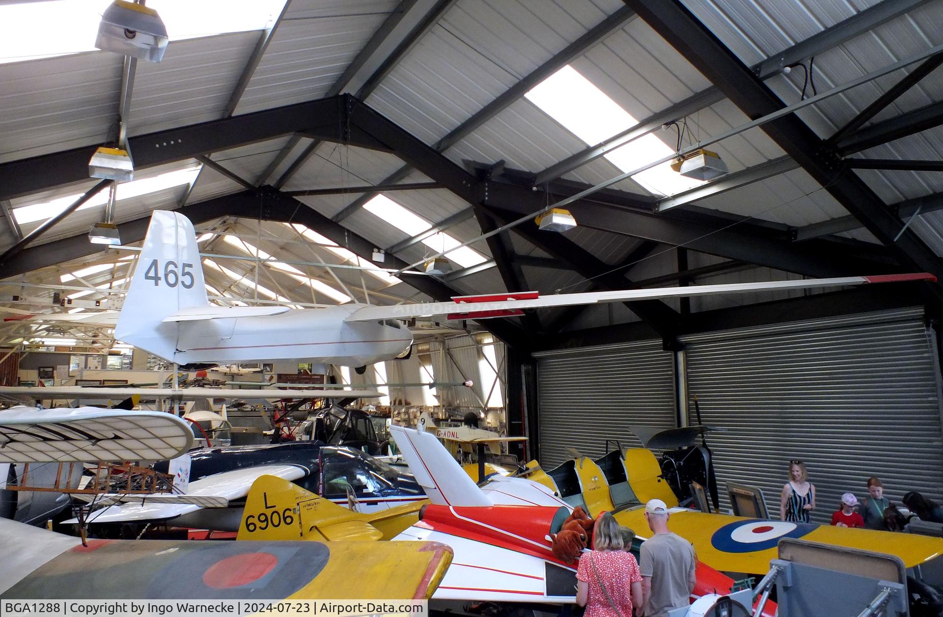 BGA1288, 1965 Elliots Of Newbury 460-1 Olympia C/N Not found BGA1288, Elliots of Newbury EoN 465/2 Olympia at the Museum of Berkshire Aviation, Woodley