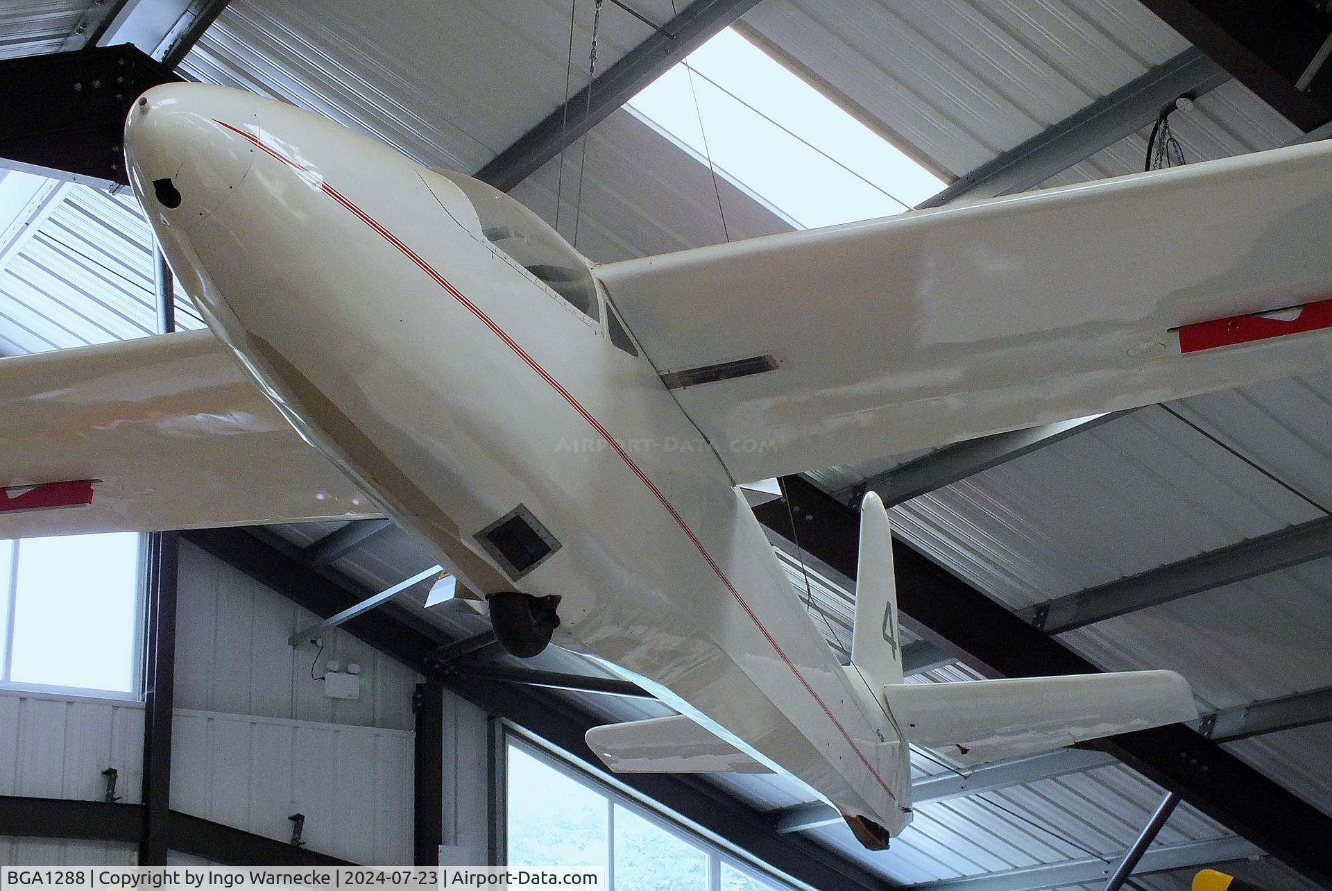 BGA1288, 1965 Elliots Of Newbury 460-1 Olympia C/N Not found BGA1288, Elliots of Newbury EoN 465/2 Olympia at the Museum of Berkshire Aviation, Woodley