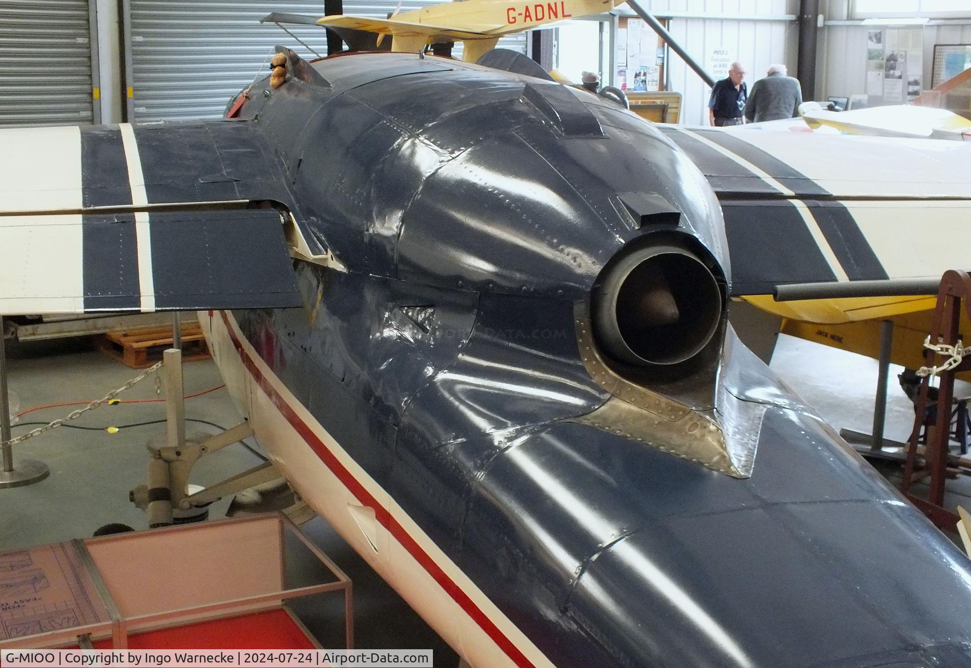 G-MIOO, 1957 Miles M.100 Student C/N 100/1008, Miles M.100 Student at the Museum of Berkshire Aviation, Woodley