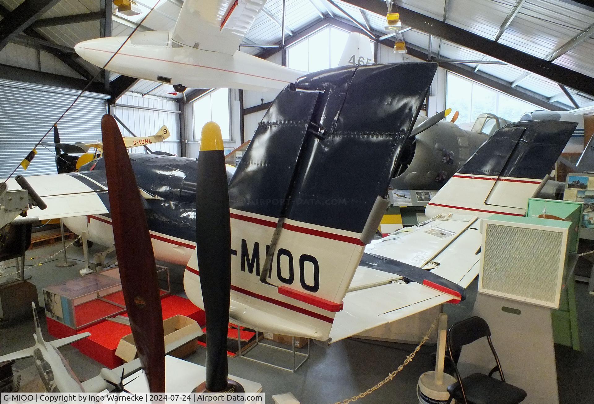 G-MIOO, 1957 Miles M.100 Student C/N 100/1008, Miles M.100 Student at the Museum of Berkshire Aviation, Woodley