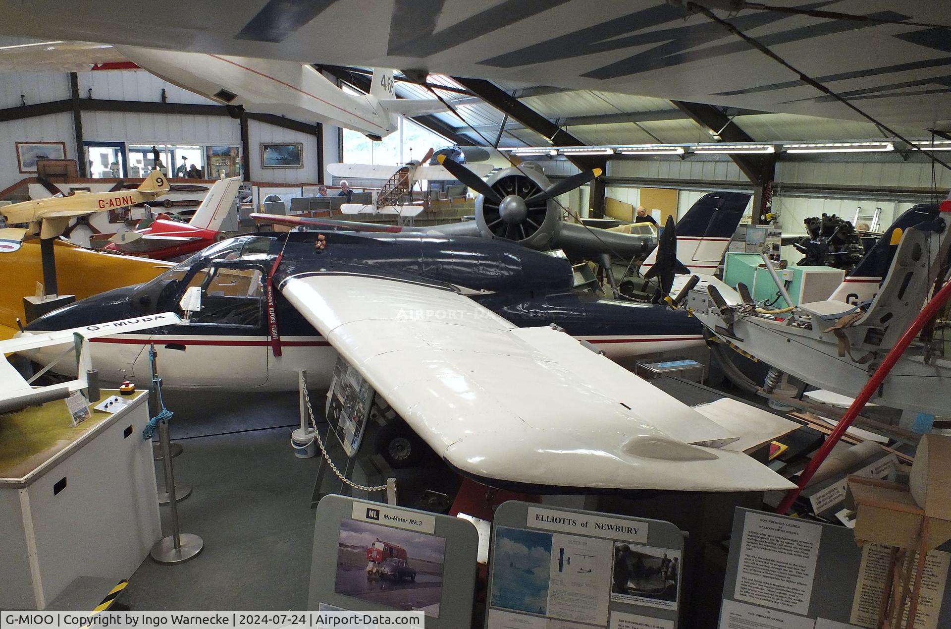 G-MIOO, 1957 Miles M.100 Student C/N 100/1008, Miles M.100 Student at the Museum of Berkshire Aviation, Woodley