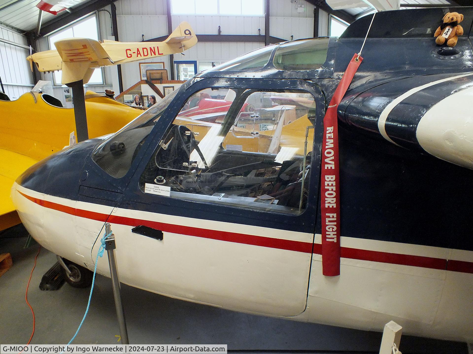 G-MIOO, 1957 Miles M.100 Student C/N 100/1008, Miles M.100 Student at the Museum of Berkshire Aviation, Woodley