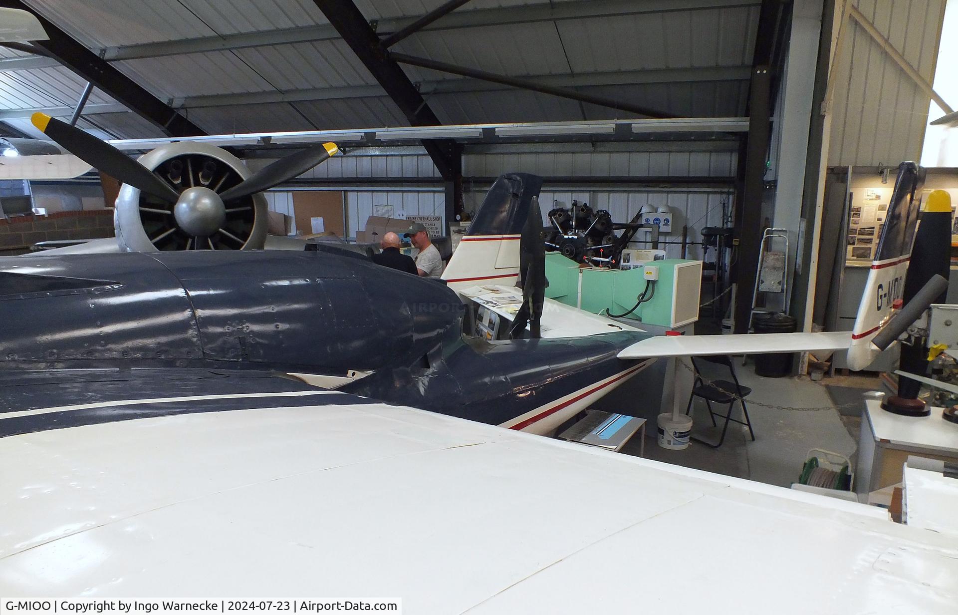 G-MIOO, 1957 Miles M.100 Student C/N 100/1008, Miles M.100 Student at the Museum of Berkshire Aviation, Woodley