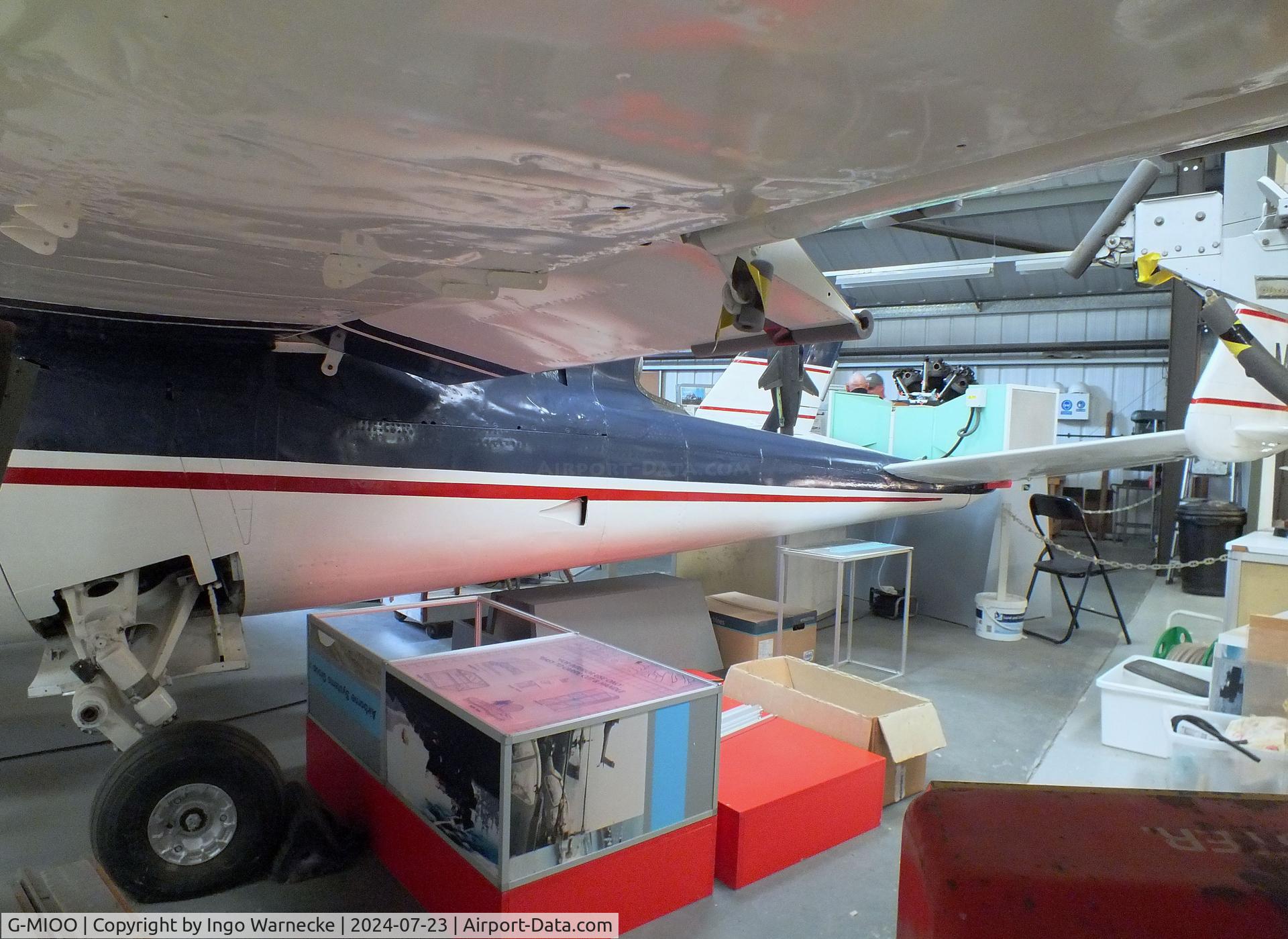 G-MIOO, 1957 Miles M.100 Student C/N 100/1008, Miles M.100 Student at the Museum of Berkshire Aviation, Woodley