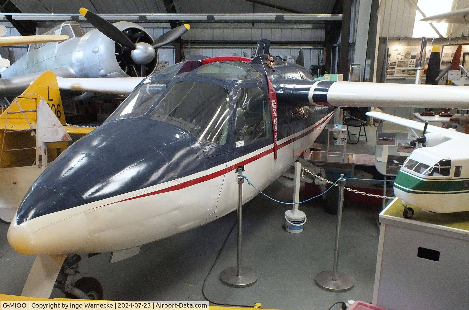 G-MIOO, 1957 Miles M.100 Student C/N 100/1008, Miles M.100 Student at the Museum of Berkshire Aviation, Woodley