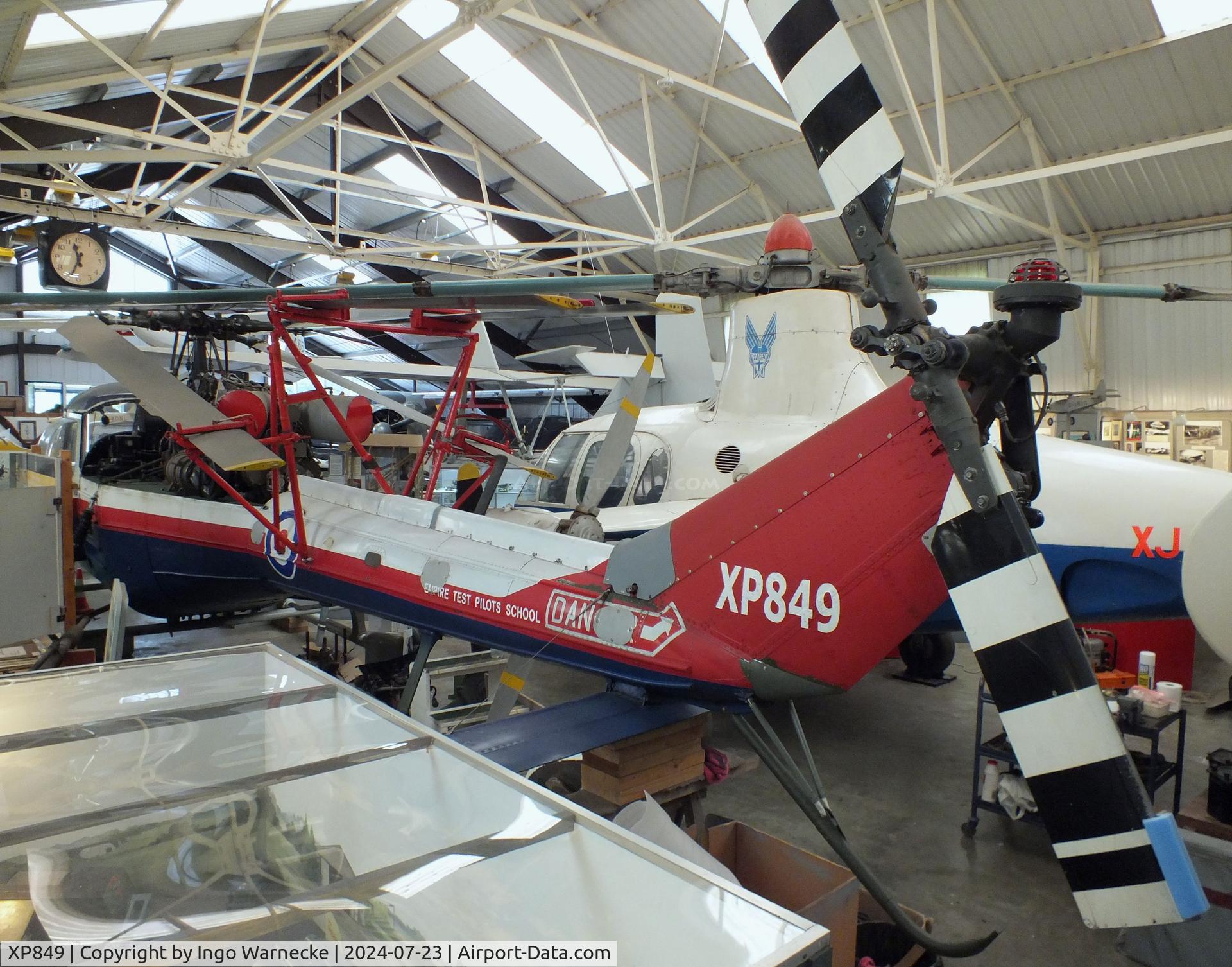 XP849, 1961 Westland Scout AH.1 C/N F9475, Westland Scout AH1 at the Museum of Berkshire Aviation, Woodley