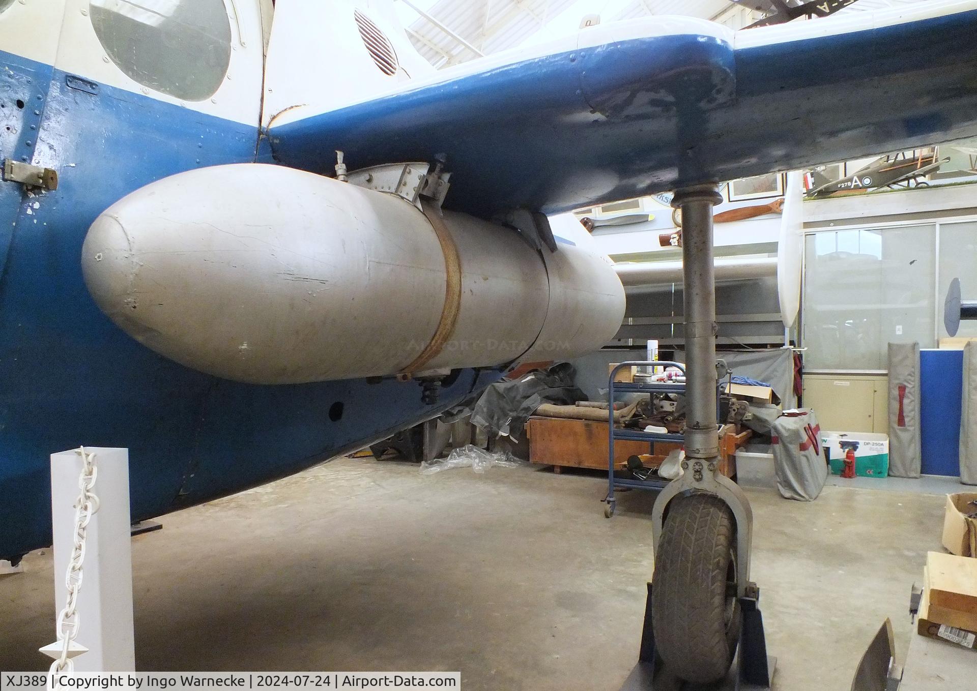 XJ389, 1953 Fairey Jet Gyrodyne C/N F9420, Fairey Jet Gyrodyne at the Museum of Berkshire Aviation, Woodley