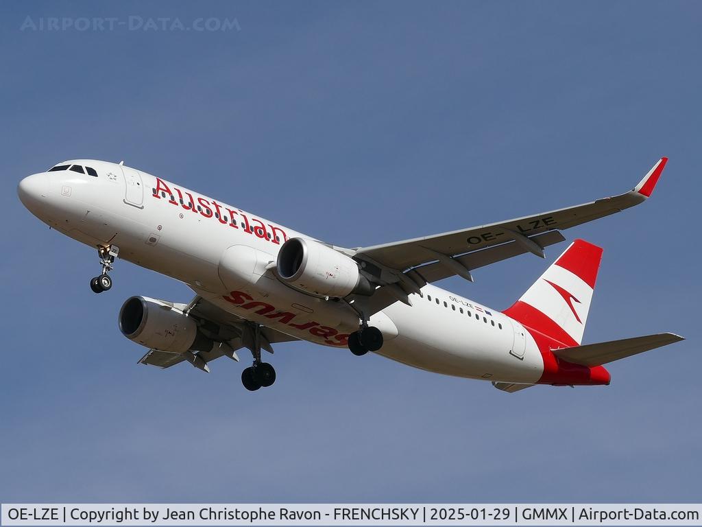 OE-LZE, 2013 Airbus A320-214 C/N 5754, Vienna (VIE)	Marrakesh (RAK)	OS899