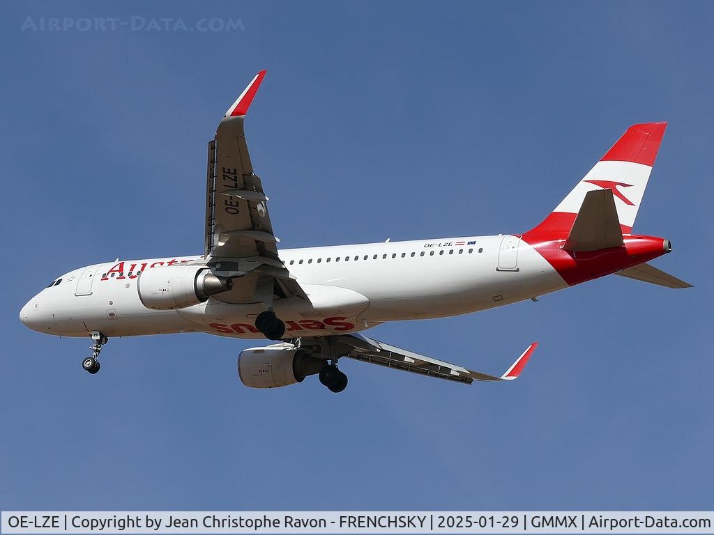 OE-LZE, 2013 Airbus A320-214 C/N 5754, Vienna (VIE)	Marrakesh (RAK)	OS899
