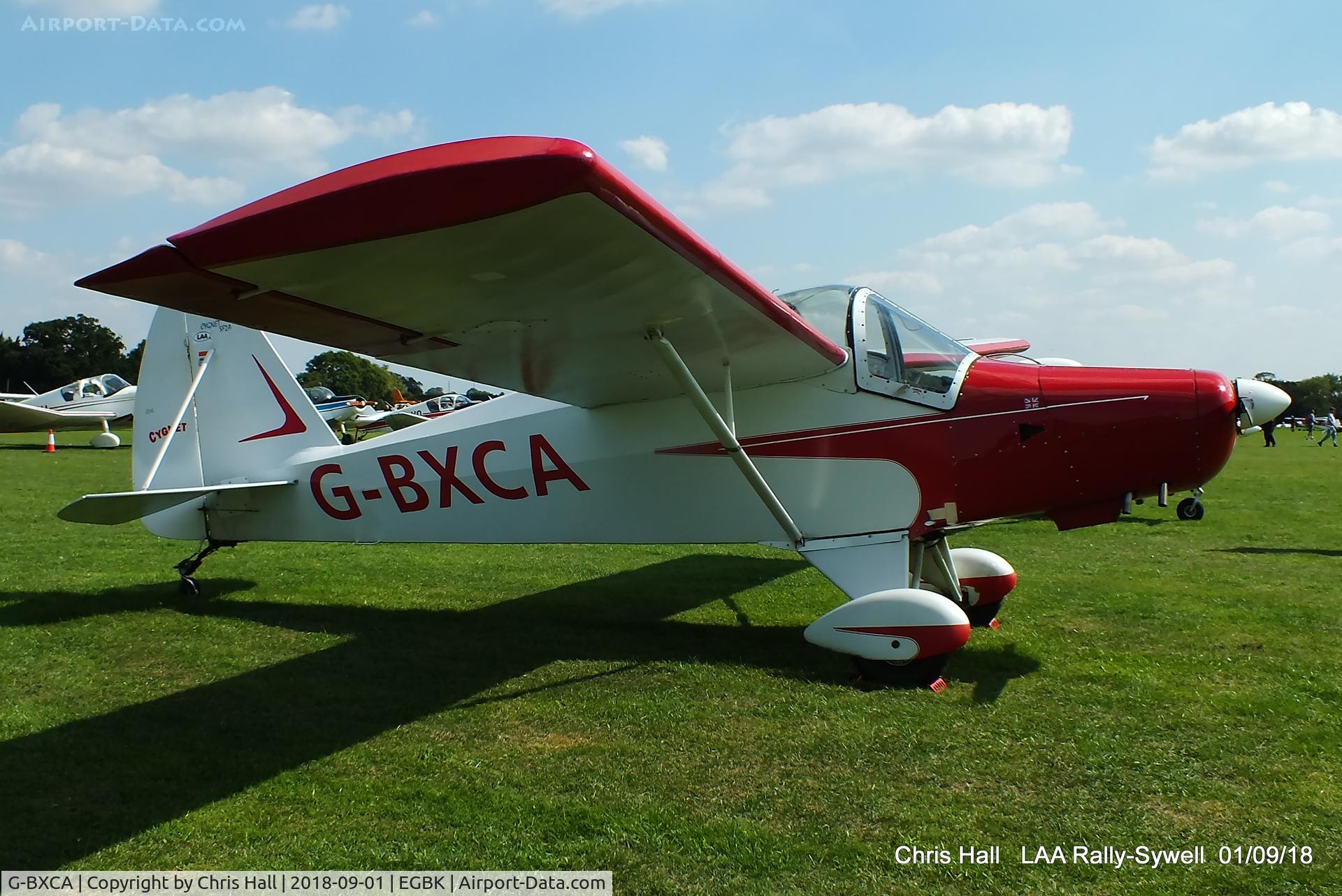 G-BXCA, 1997 Hapi Cygnet SF-2A C/N PFA 182-12921, 2018 LAA Rally, Sywell