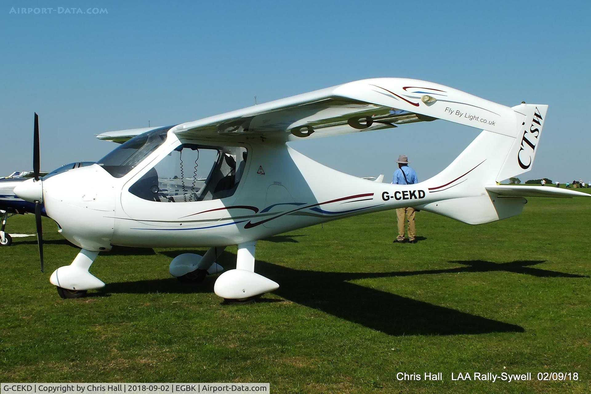 G-CEKD, 2007 Flight Design CTSW C/N 8255, 2018 LAA Rally, Sywell