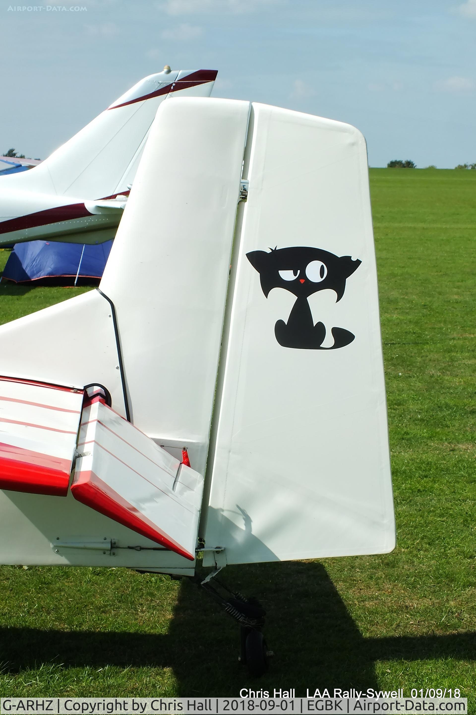 G-ARHZ, 1961 Rollason Druine D-62 Condor C/N PFA 247, 2018 LAA Rally, Sywell