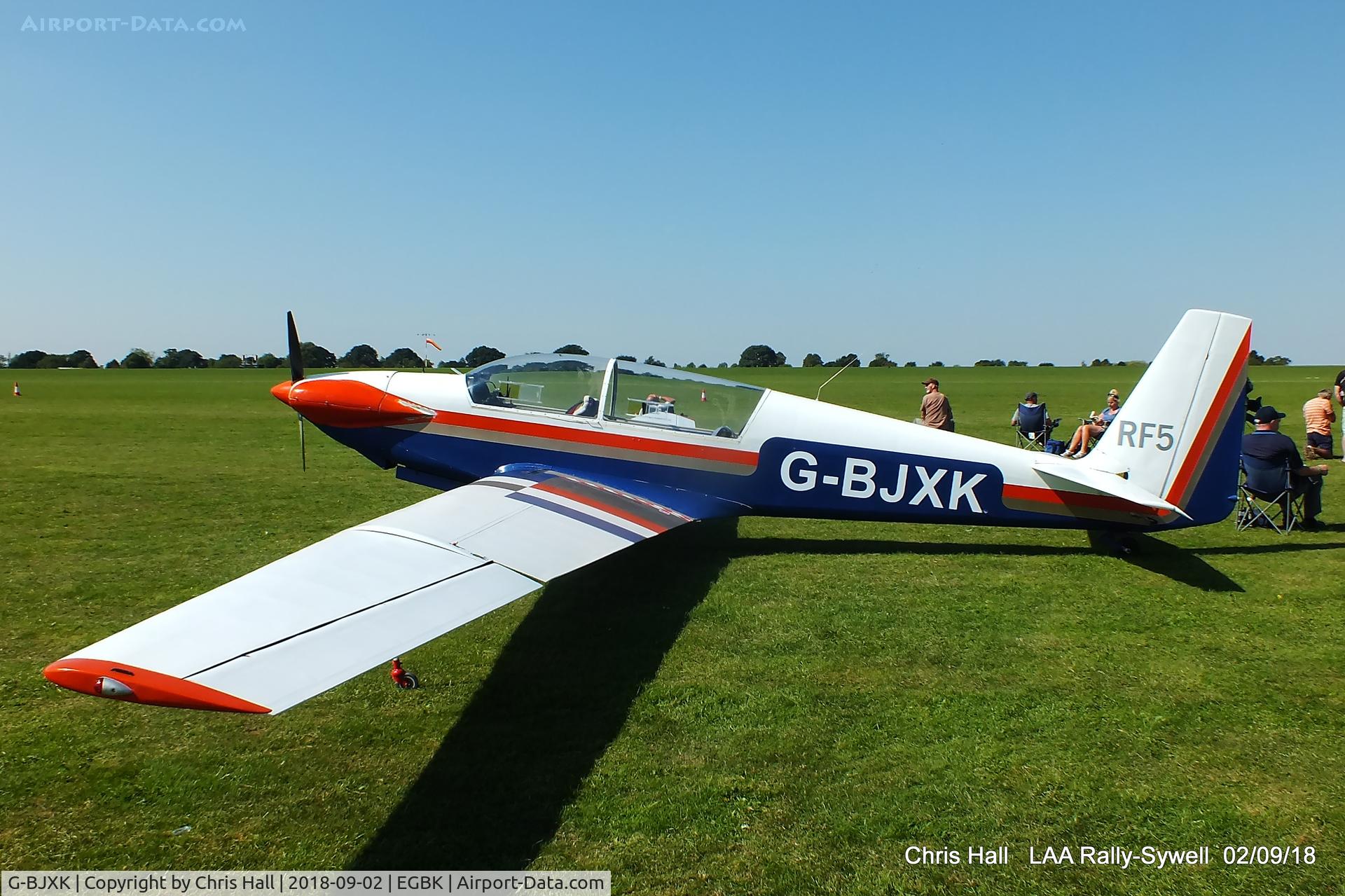G-BJXK, 1970 Sportavia-Putzer RF-5 C/N 5054, 2018 LAA Rally, Sywell