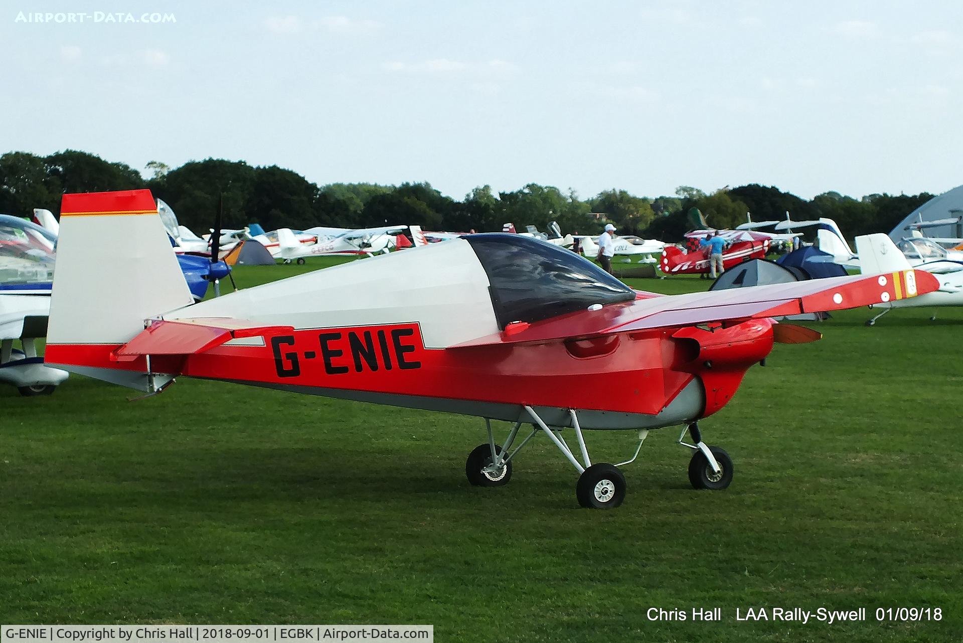 G-ENIE, 1979 Slingsby T-66 Nipper 3 C/N PFA 025-10214, 2018 LAA Rally, Sywell