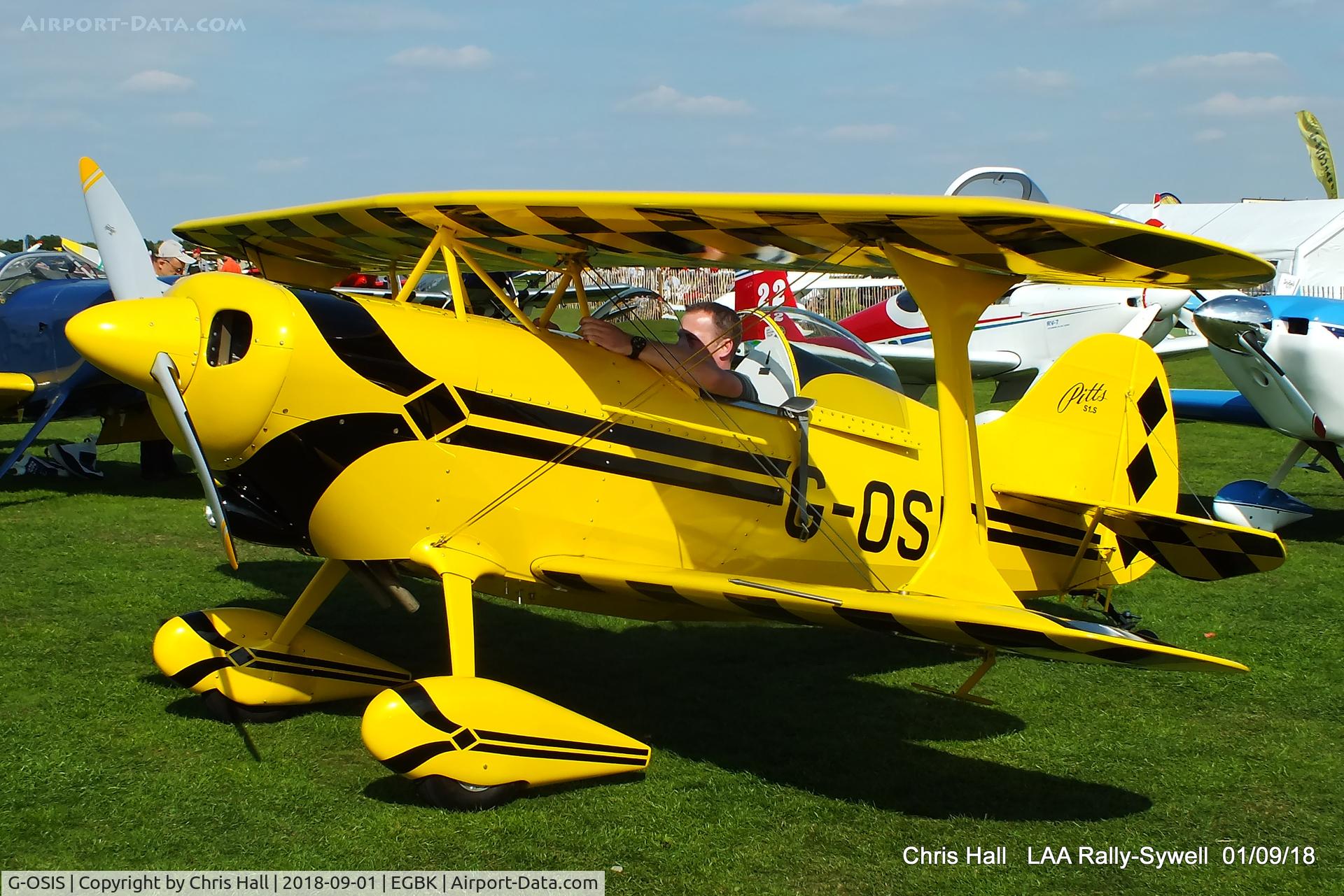G-OSIS, 1994 Pitts S-1S Special C/N PFA 009-12043, 2018 LAA Rally, Sywell