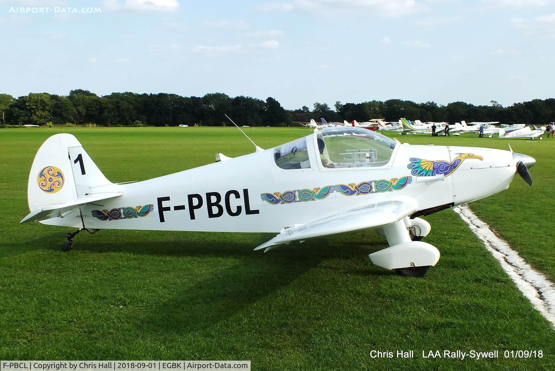 F-PBCL, Nicollier HN-700 Menestrel II C/N 97, 2018 LAA Rally, Sywell